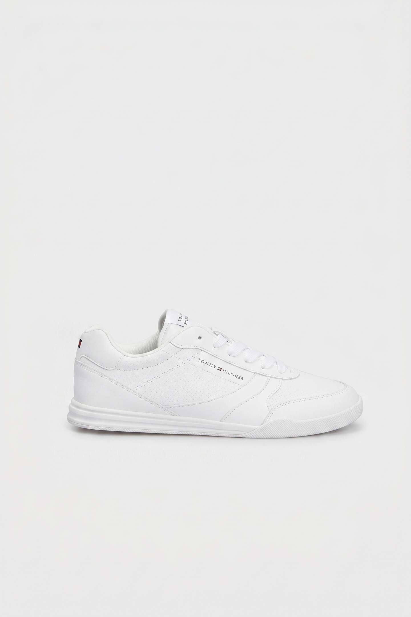 Tommy Hilfiger Lopro Cup Leather Shoes White Maat: 44 | Sneakers Outlet | Heren | Wit
