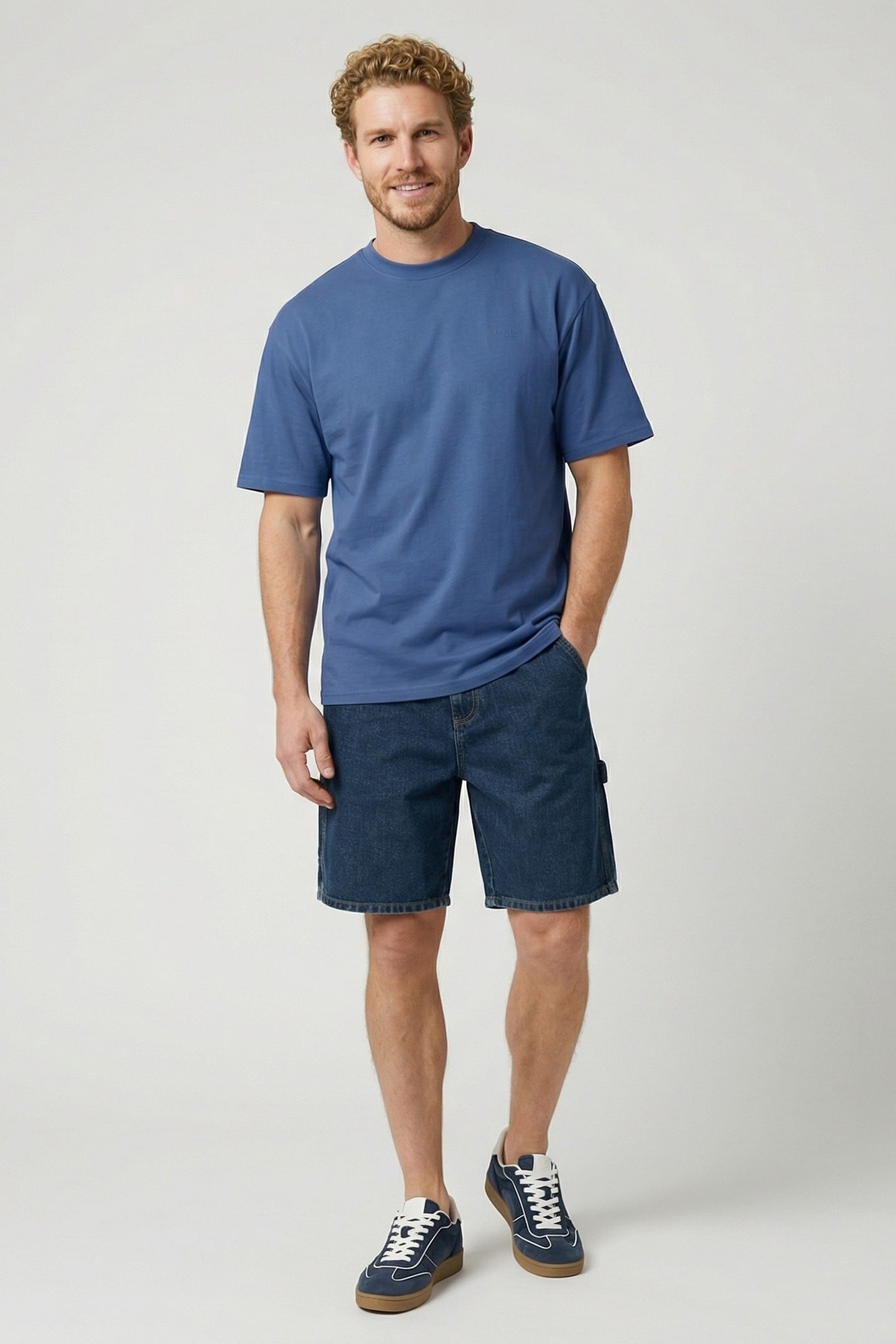 Cars Jeans Carters Den.short Dark Used Maat: S | Spijkershorts Outlet | Heren | Blauw
