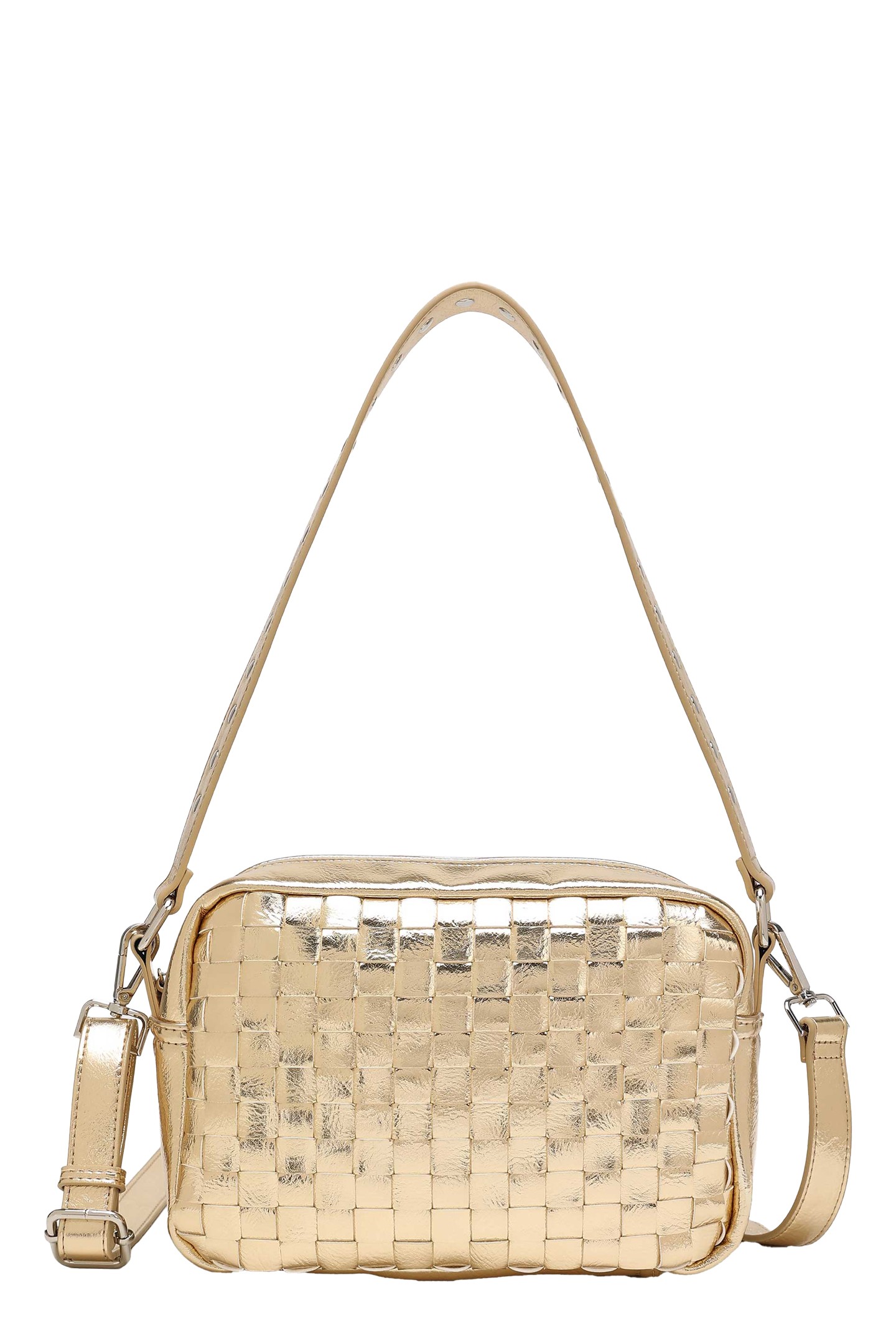 Núnoo Vilda Recycled Cool Light Gold Maat: OS | Handtassen Outlet | Dames | Goud