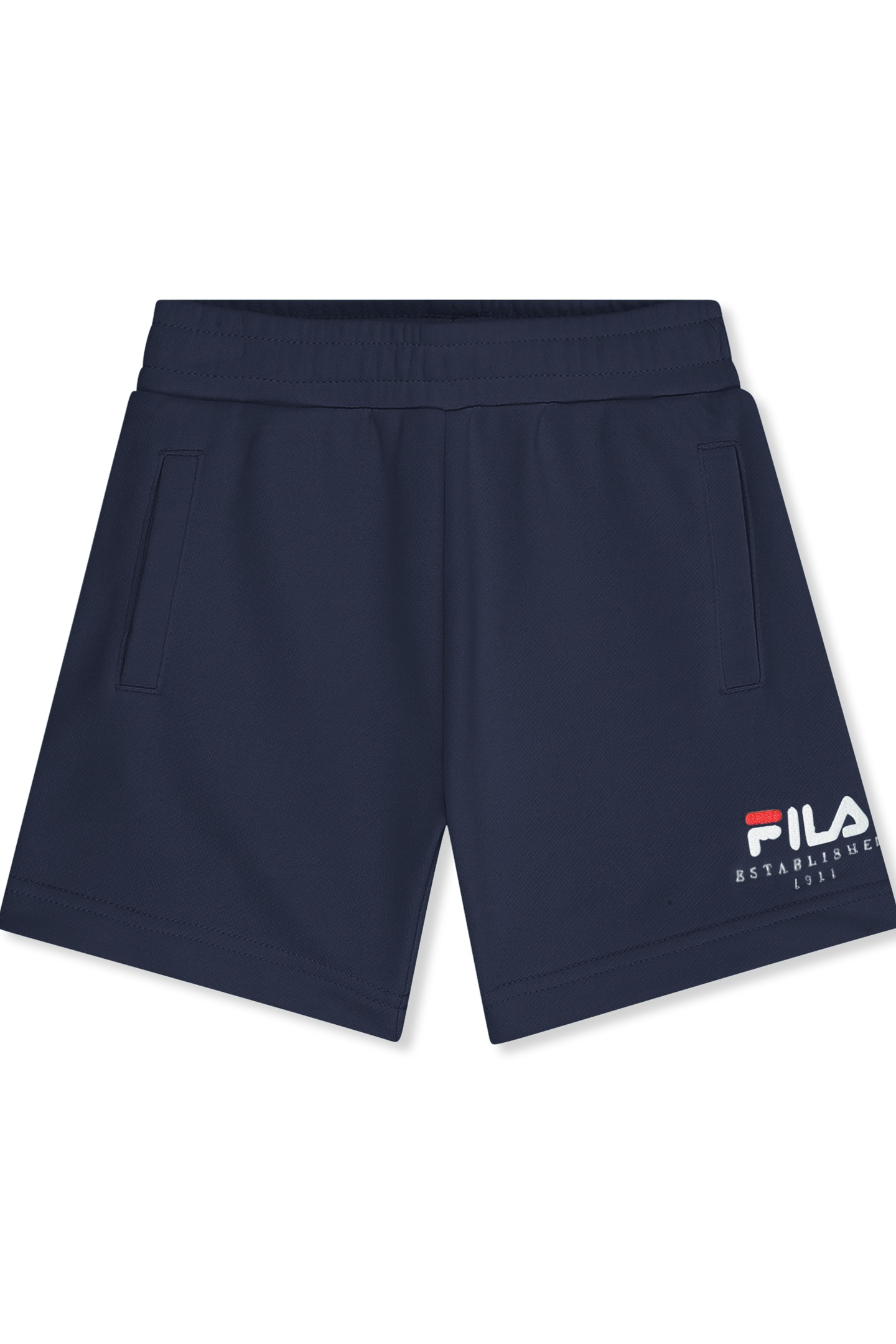 FILA Benna Regular Logo Sweat Shorts Black Iris Maat: 98/104 | Broeken Outlet | kids | Blauw