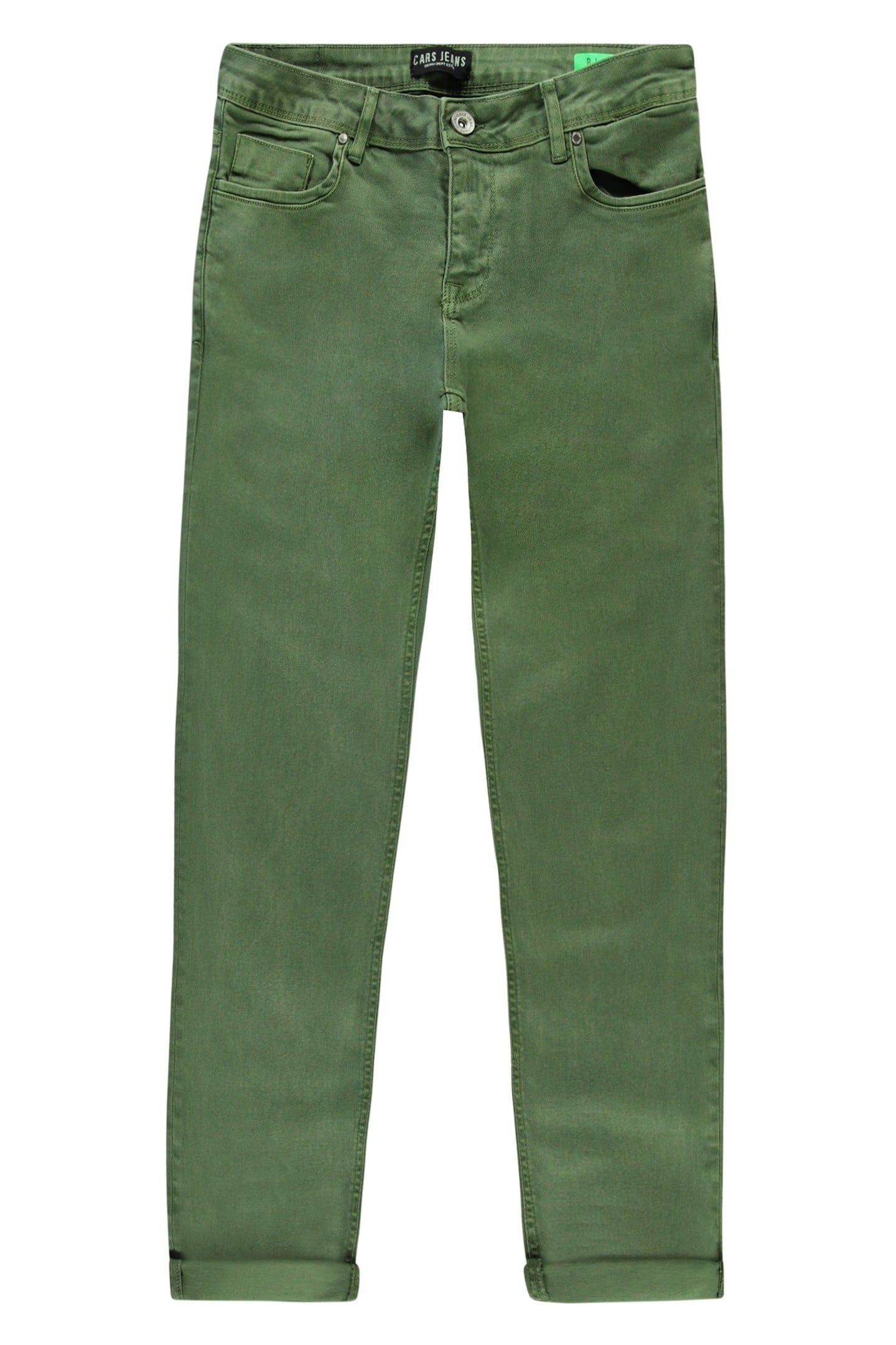 Cars Jeans Blast Gmd Army Maat: W33L32 | Slim Jeans Outlet | Heren | Groen