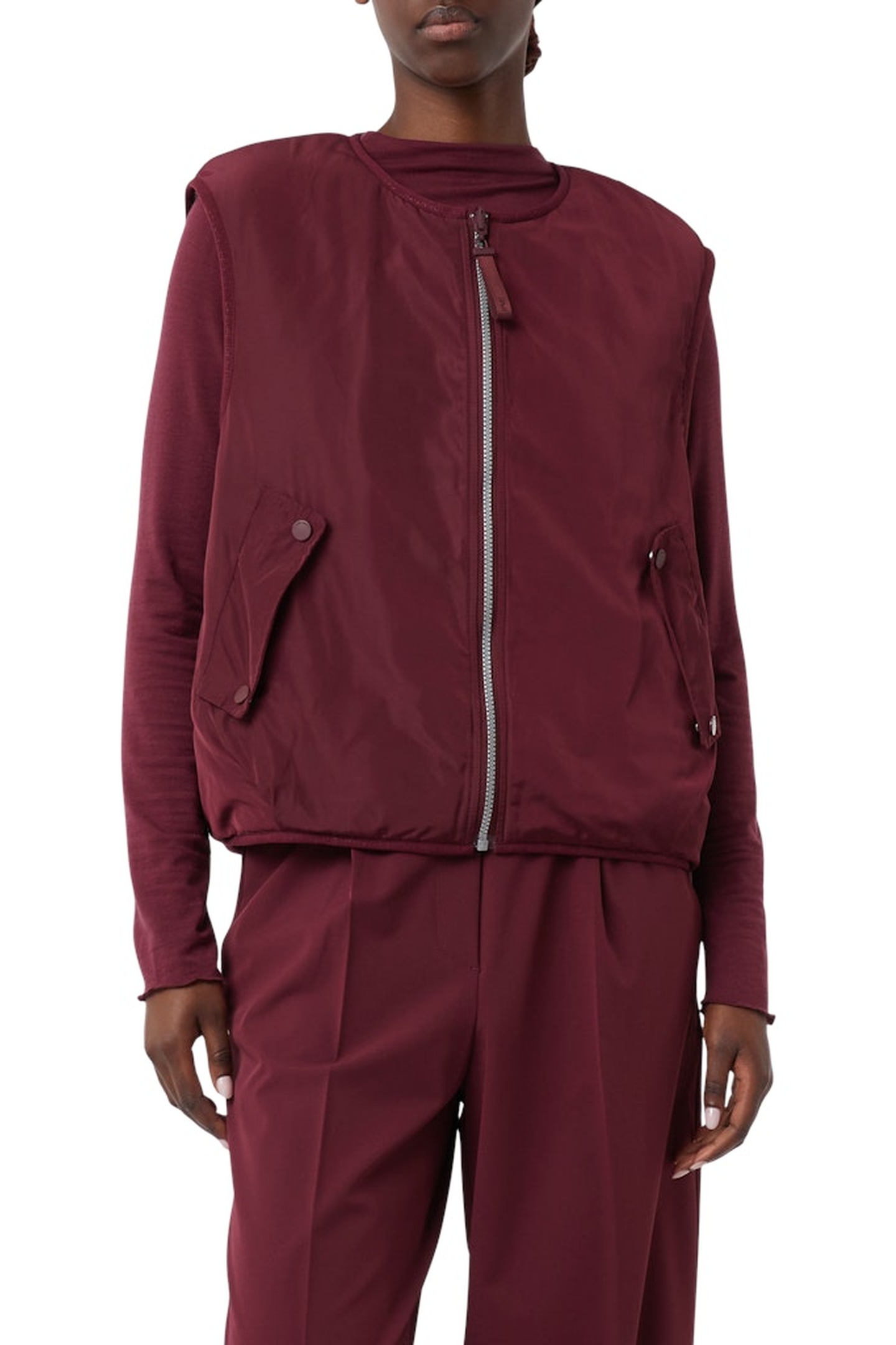 Comma Jackets Outdoor Burgundy Maat: 42 | Gilets Outlet | Dames | Bordeaux