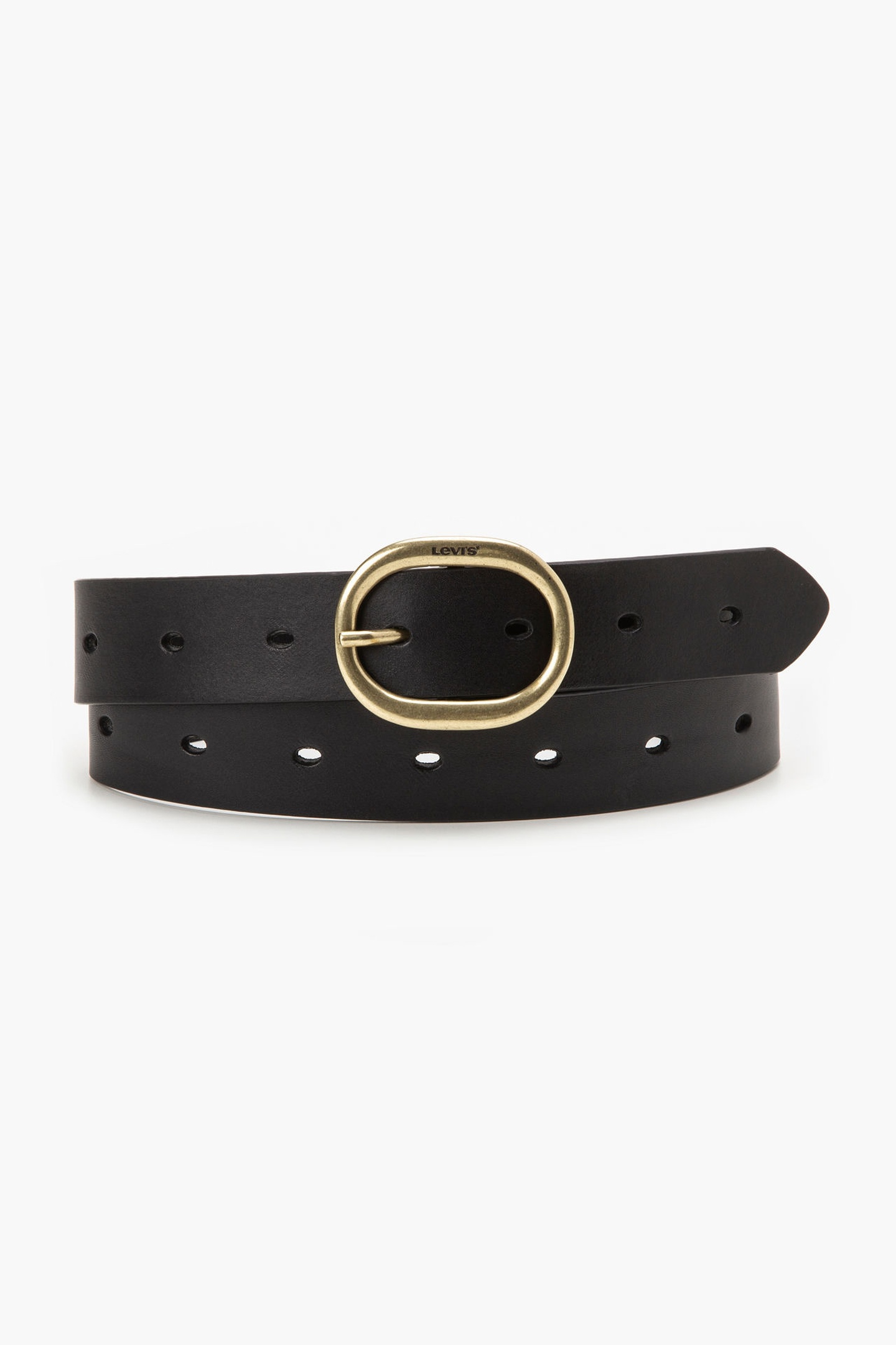 Levi's High-low Belt Maat: 70 | Riemen Outlet | Dames | Zwart