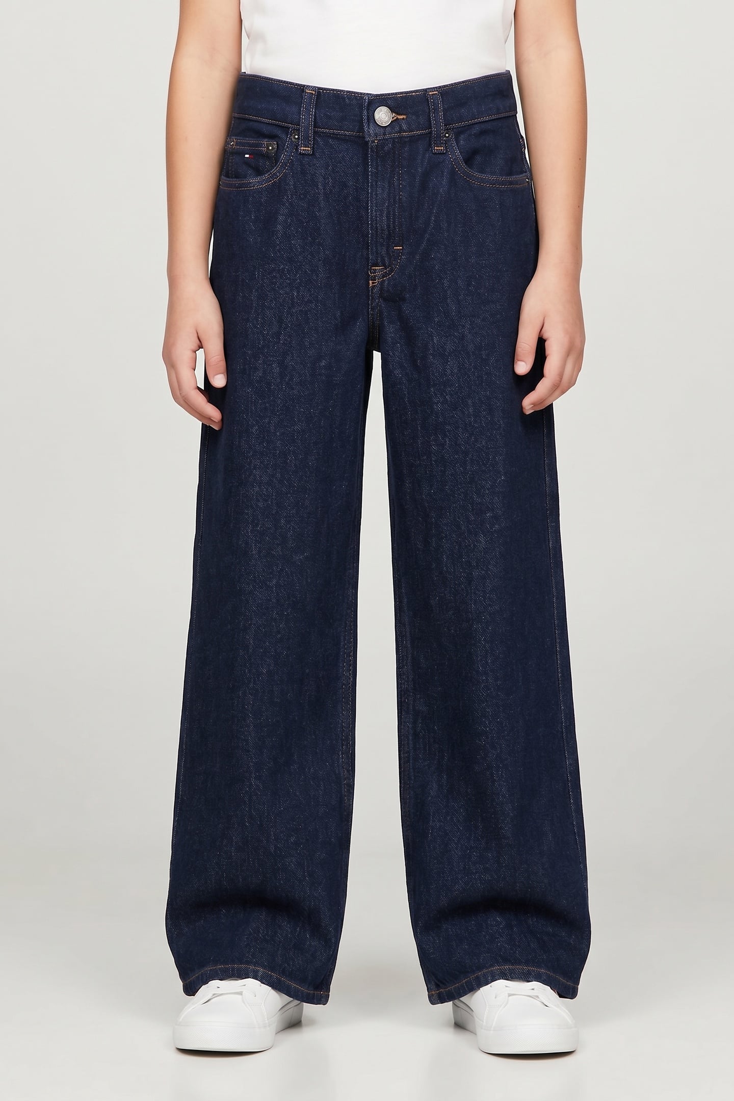 Tommy Hilfiger Girls Mabel Rinse Jeans Rinse Maat: 16 | Spijkerbroeken Outlet | Unisex | Blauw