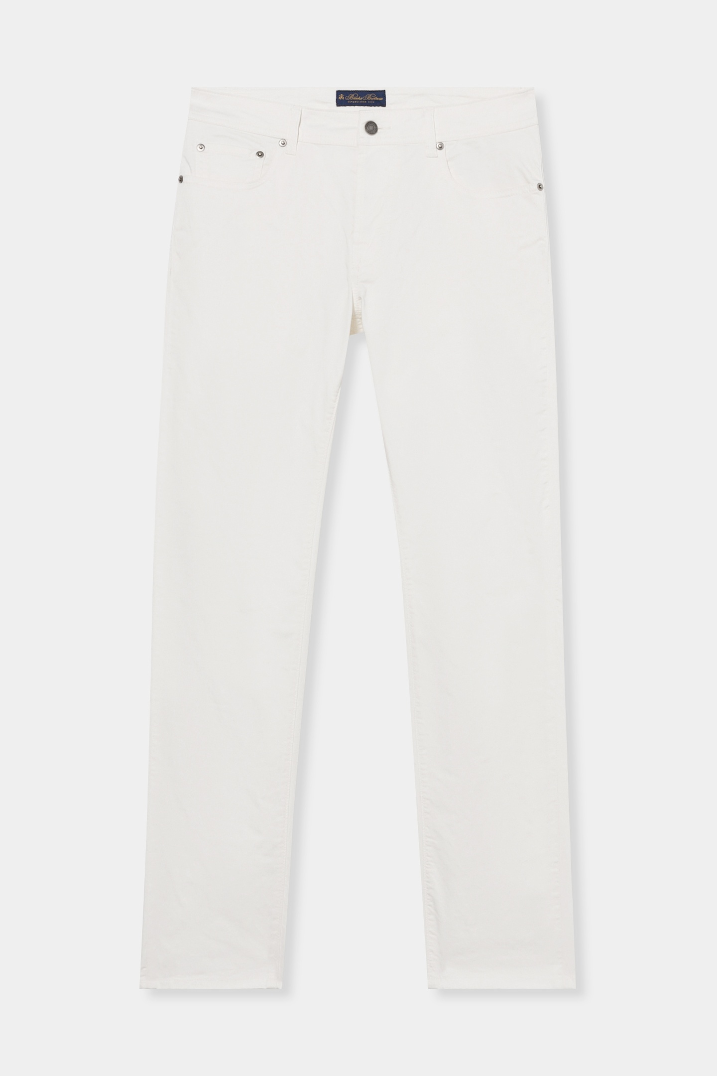 Brooks Brothers 5-pockets Cotton White Maat: W34 | Broeken Outlet | Heren | Wit