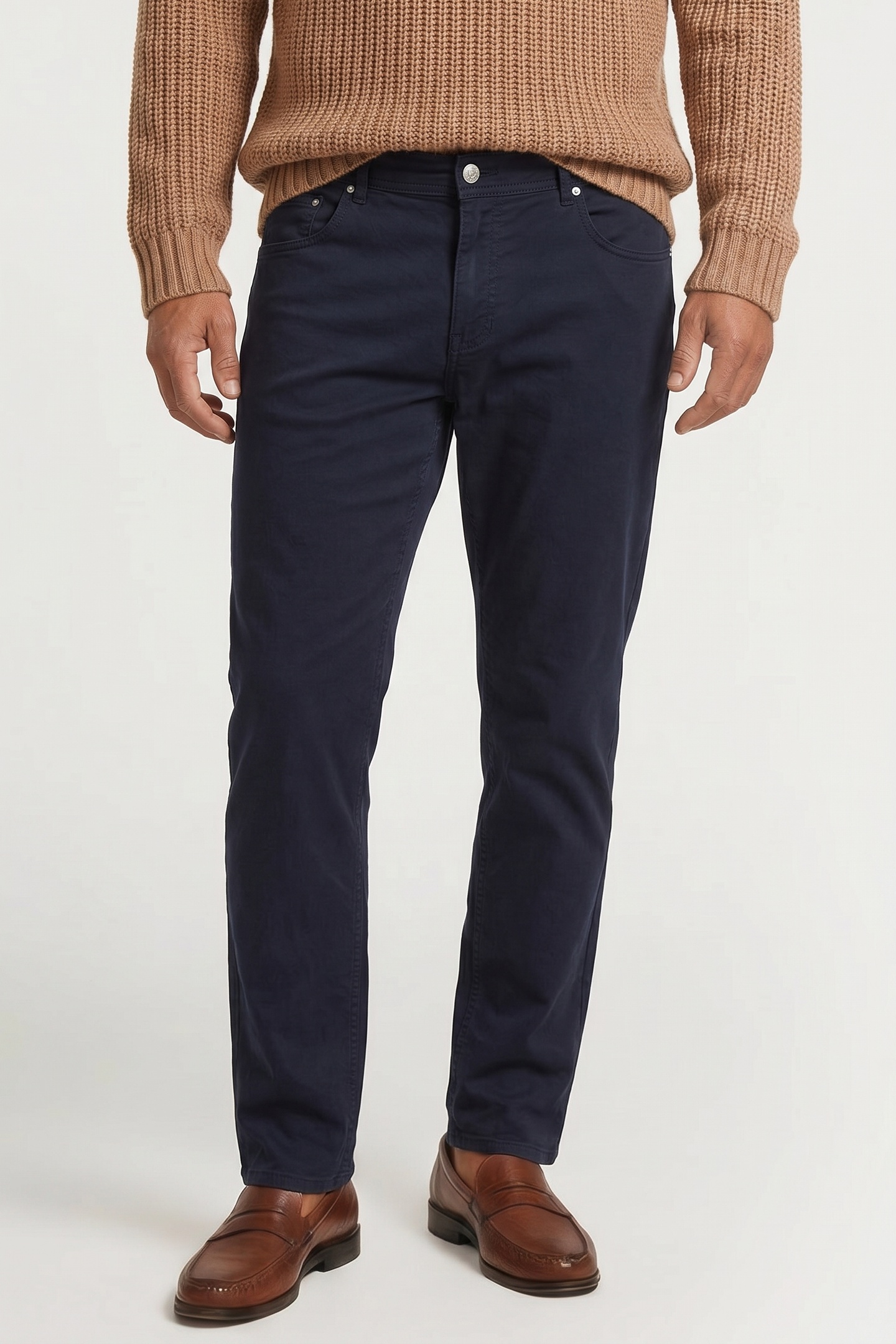 Brooks Brothers Pockets Pants Cotton Navy Maat: W44 | Broeken Outlet | Heren | Blauw