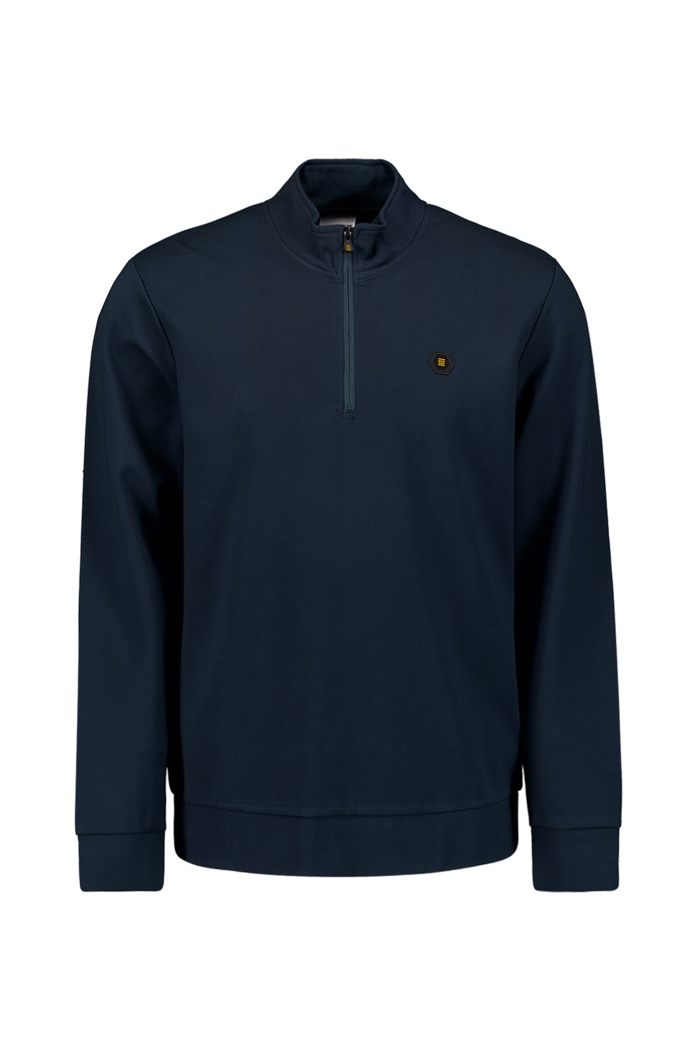 No Excess Sweater Half Zipper Deep Blue Maat: XXL | Sweaters Outlet | Heren | Blauw