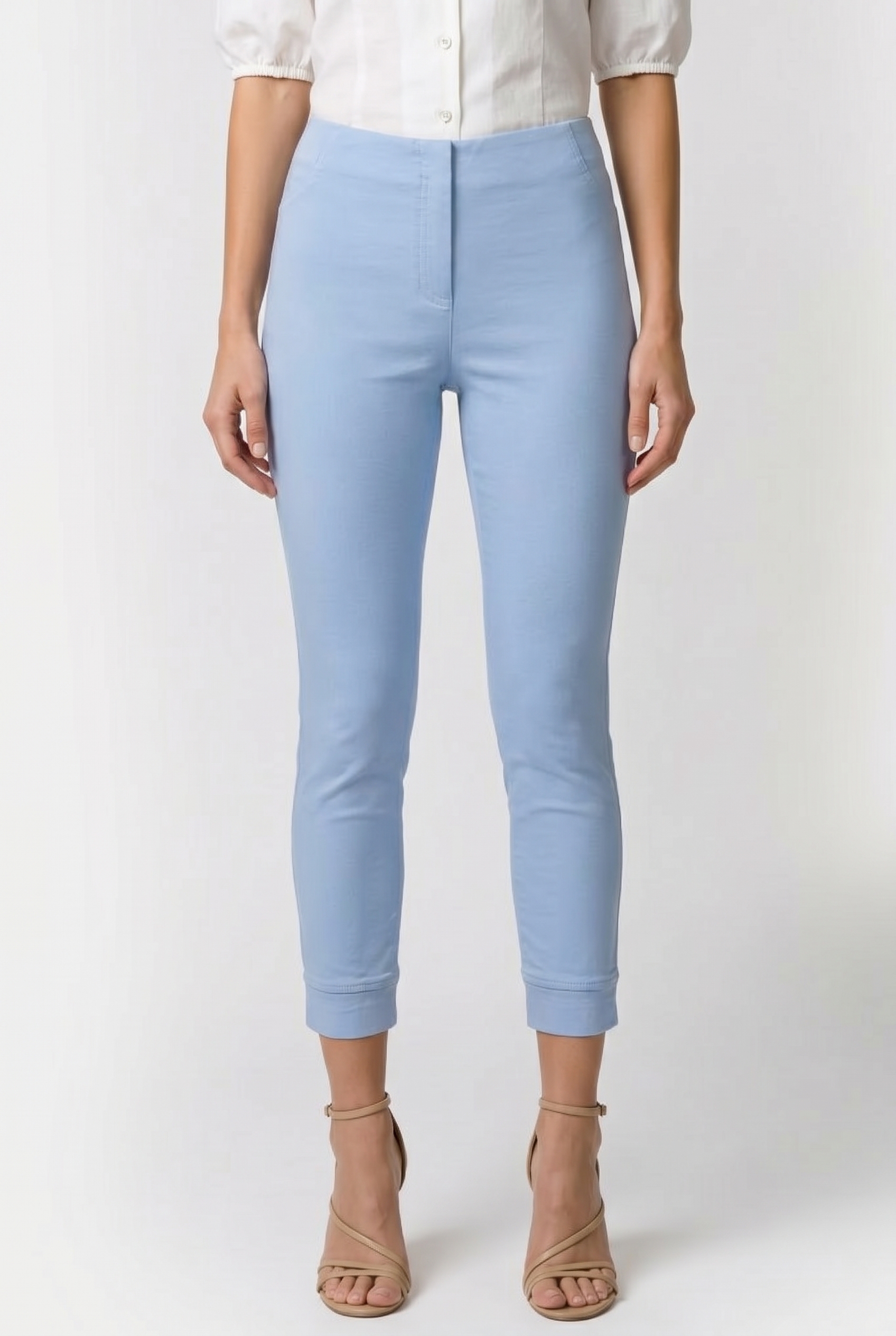 Atelier Gardeur Cindy600-80801 Light Blue Maat: 34 | Skinny Broeken Outlet | Dames | Blauw