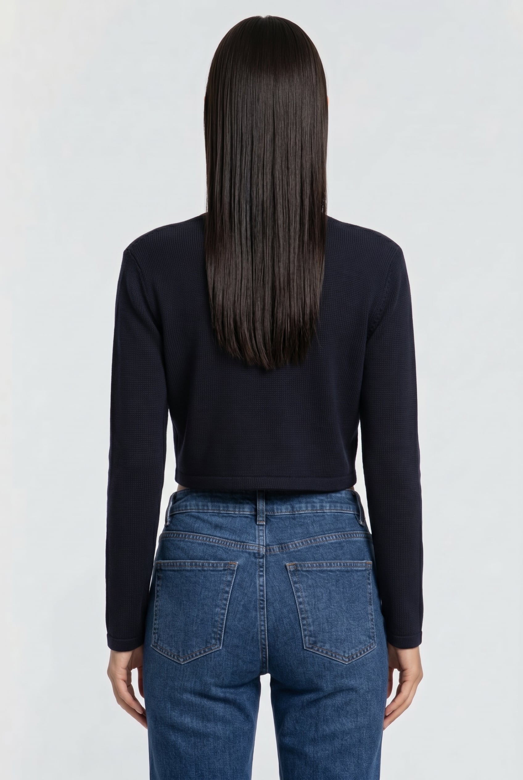 COMMA CARDIGAN DARK-BLUE 2