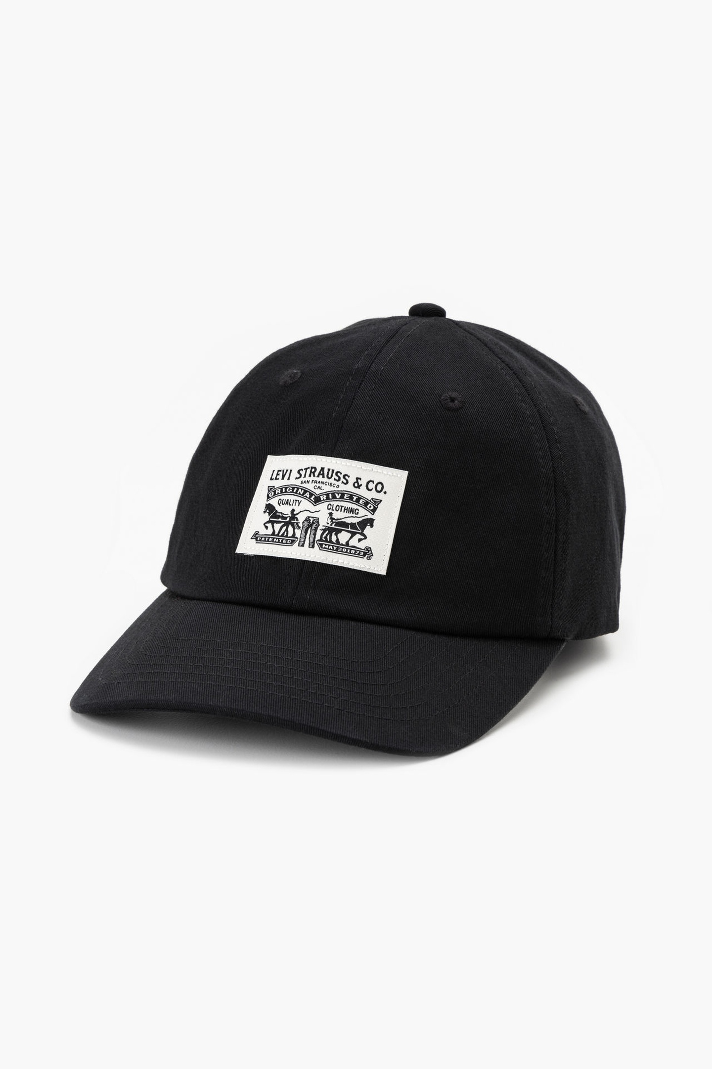 Levi's Relaxed Dad Heritage Cap Maat: OS | Petten Outlet | Heren | Zwart