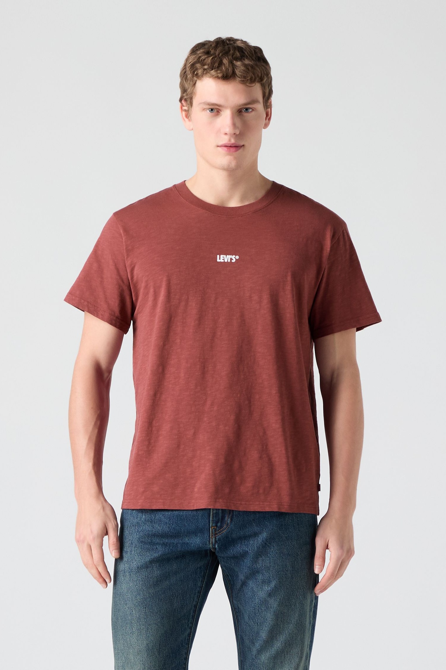 Levi's Relaxed Fit Tee Maat: M | T-shirts met Print Outlet | Heren