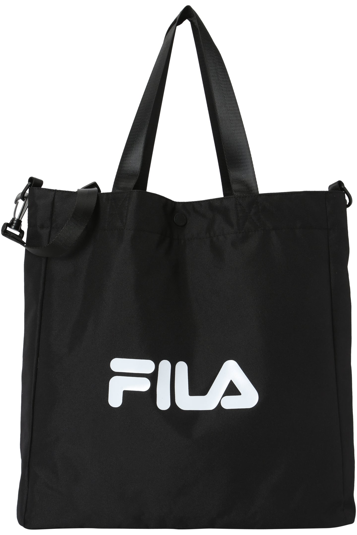 FILA Palaia Logo Tote Bag Black Maat: OS | Schoudertassen Outlet | Unisex | Zwart