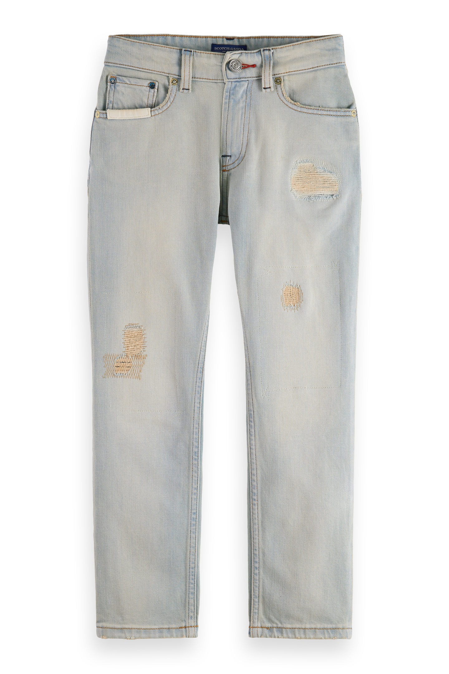 Scotch & Soda Boy The Dean Loose-tapered Jeans — Last Resort Last Resort Maat: 7 | Spijkerbroeken Outlet | kids | Blauw