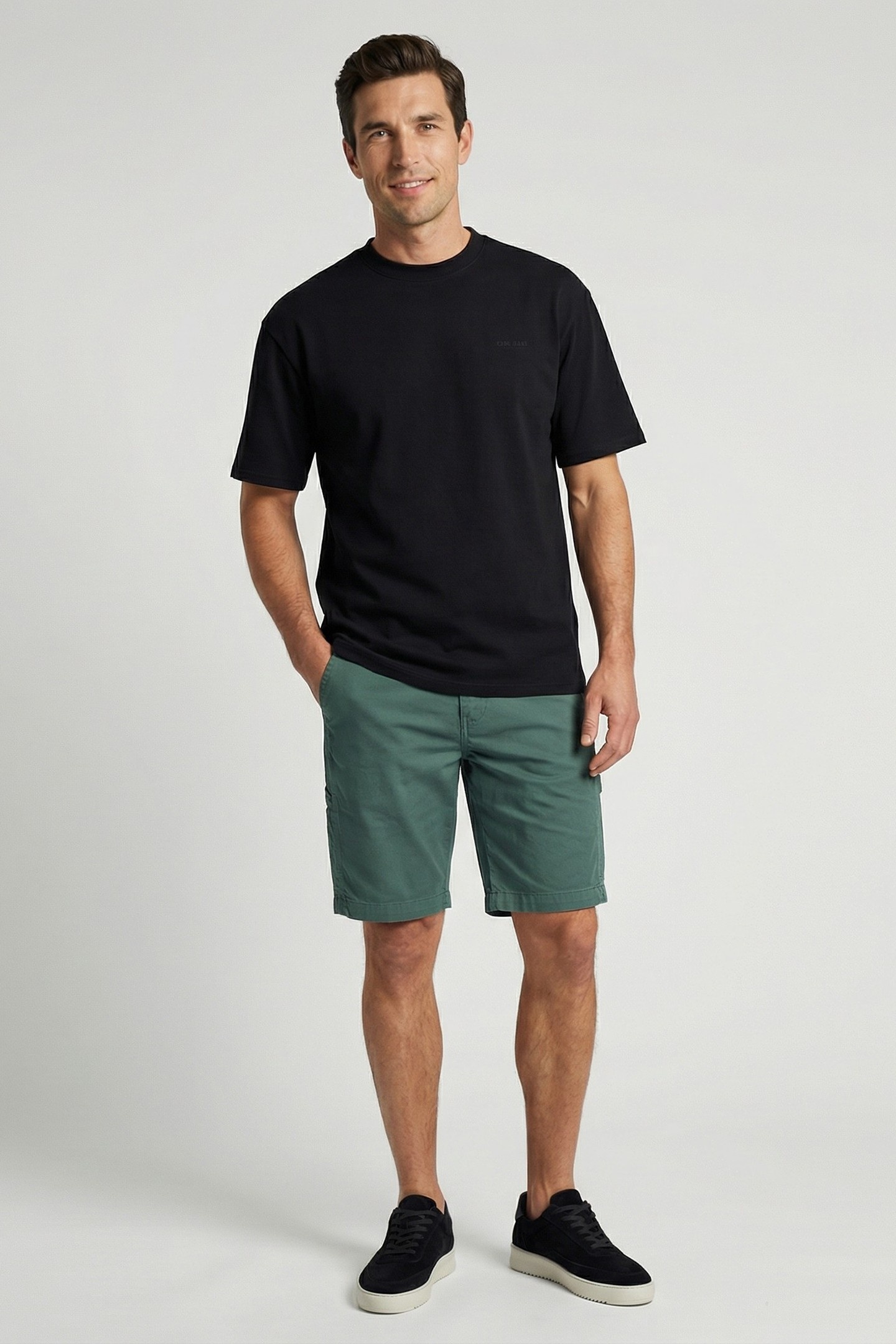 Cars Jeans Carter Short Moss Maat: XL | Korte Broeken Outlet | Heren | Groen