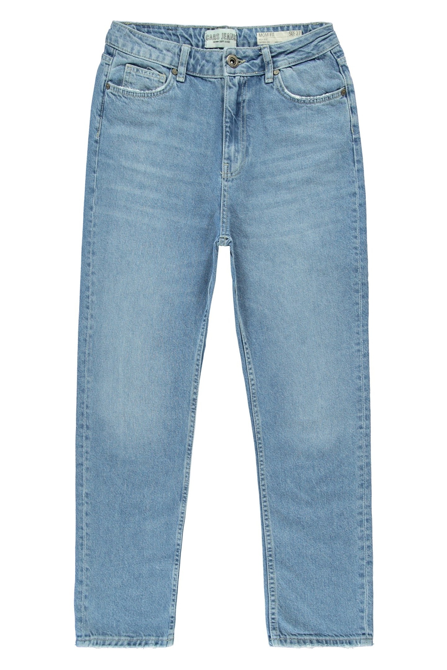 Cars Jeans Stella Denim Bleached Used Maat: W33L33 | Straight Broeken Outlet | Dames | Blauw