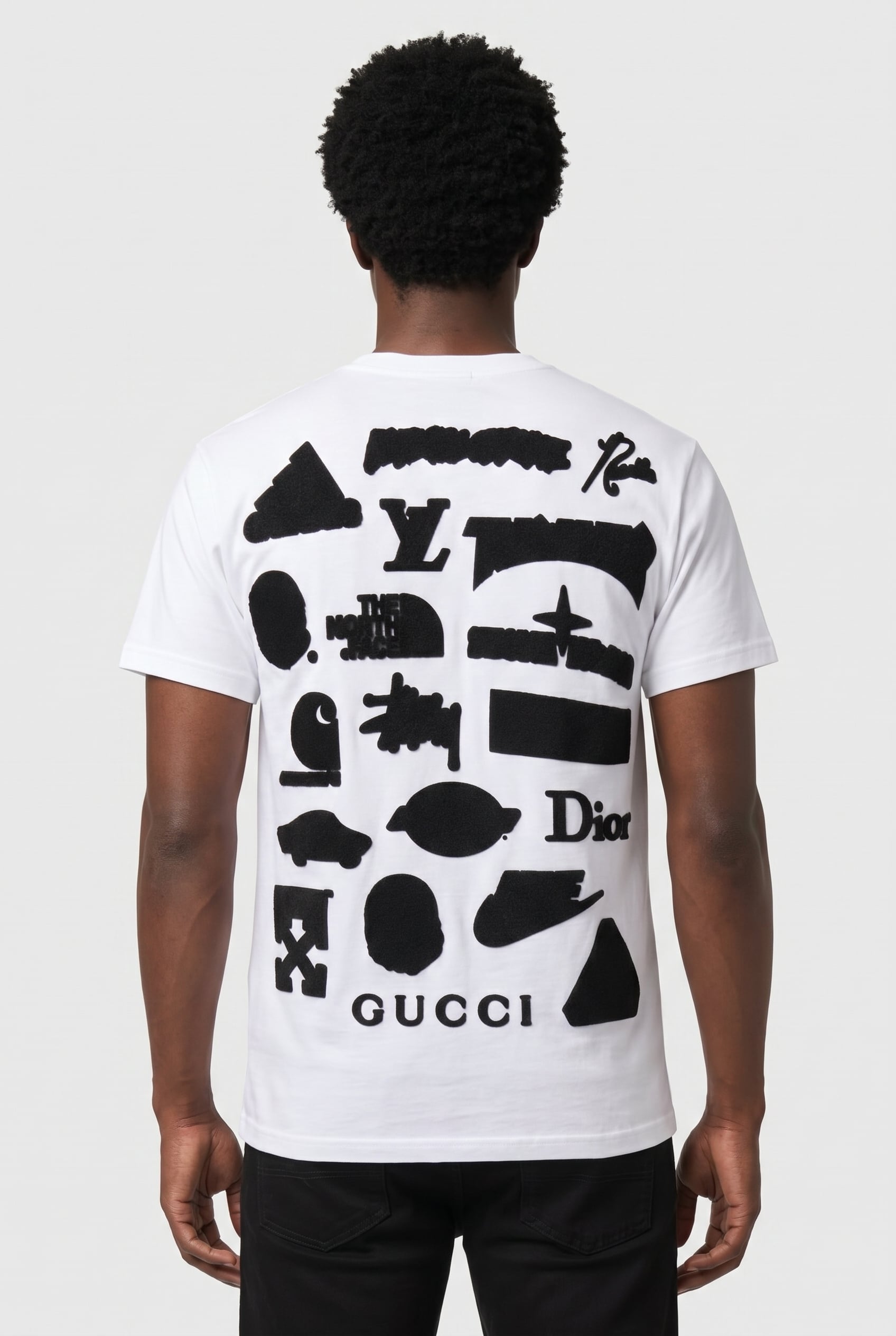 CHINATOWN MARKET – CHINATOWN MARKET X HS WHITE T-SHIRT 2