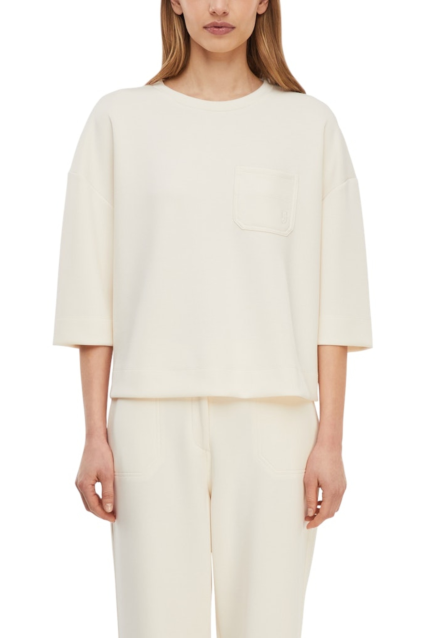 Comma Sweatshirts Offwhite Maat: 34 | Sweaters Outlet | Dames | Wit