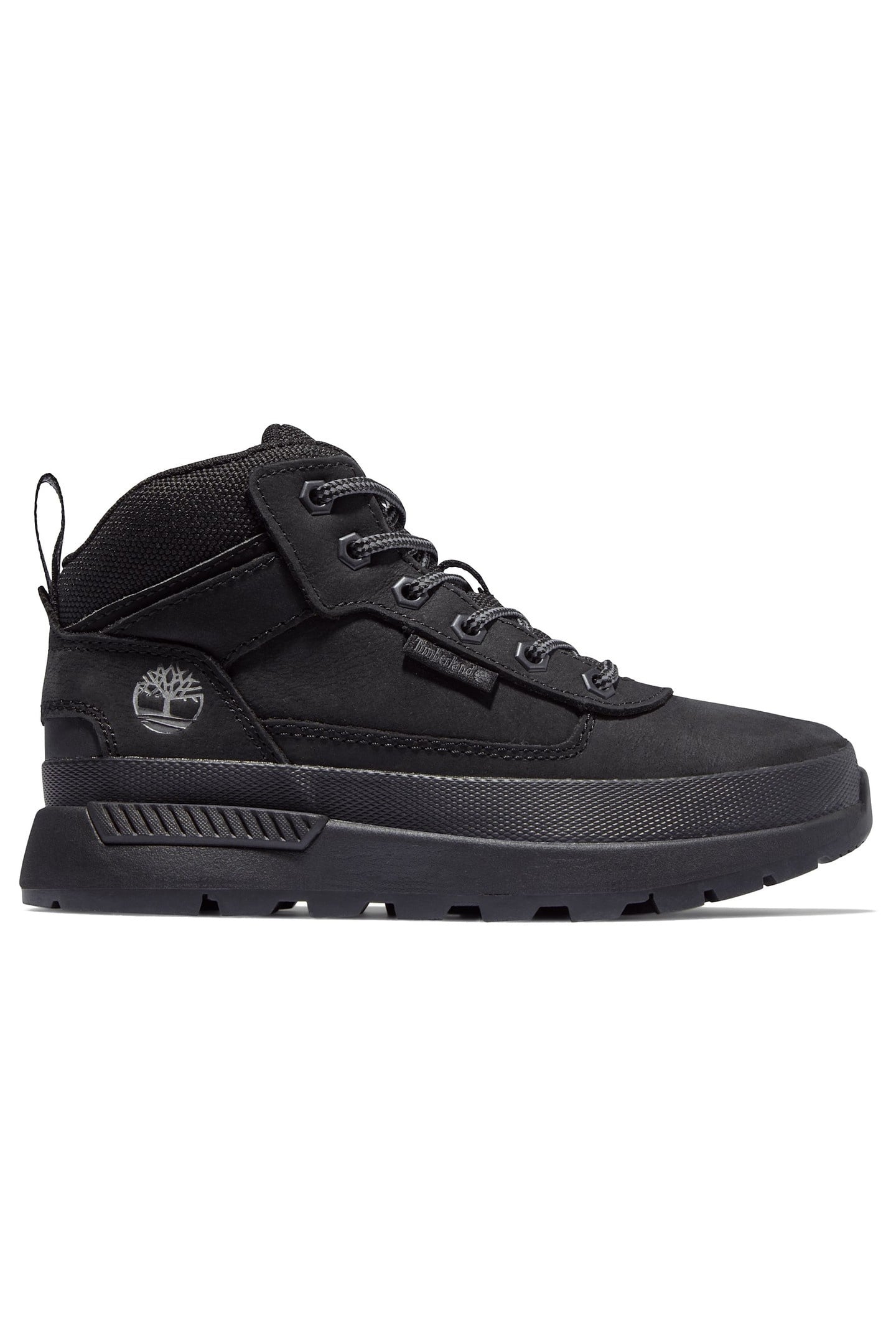 Timberland Field Trekker Mid Bungee Sneaker Jet Black Maat: 32 | Schoenen Outlet | kids | Zwart