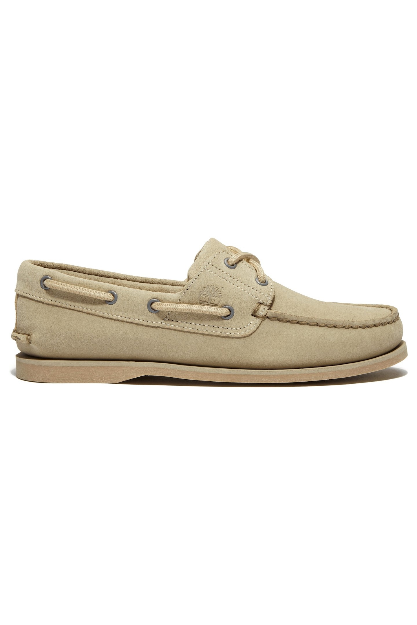 Timberland Classic Boat Shoe Light Green Suede Maat: 41.5 | Instappers Outlet | Heren | Beige