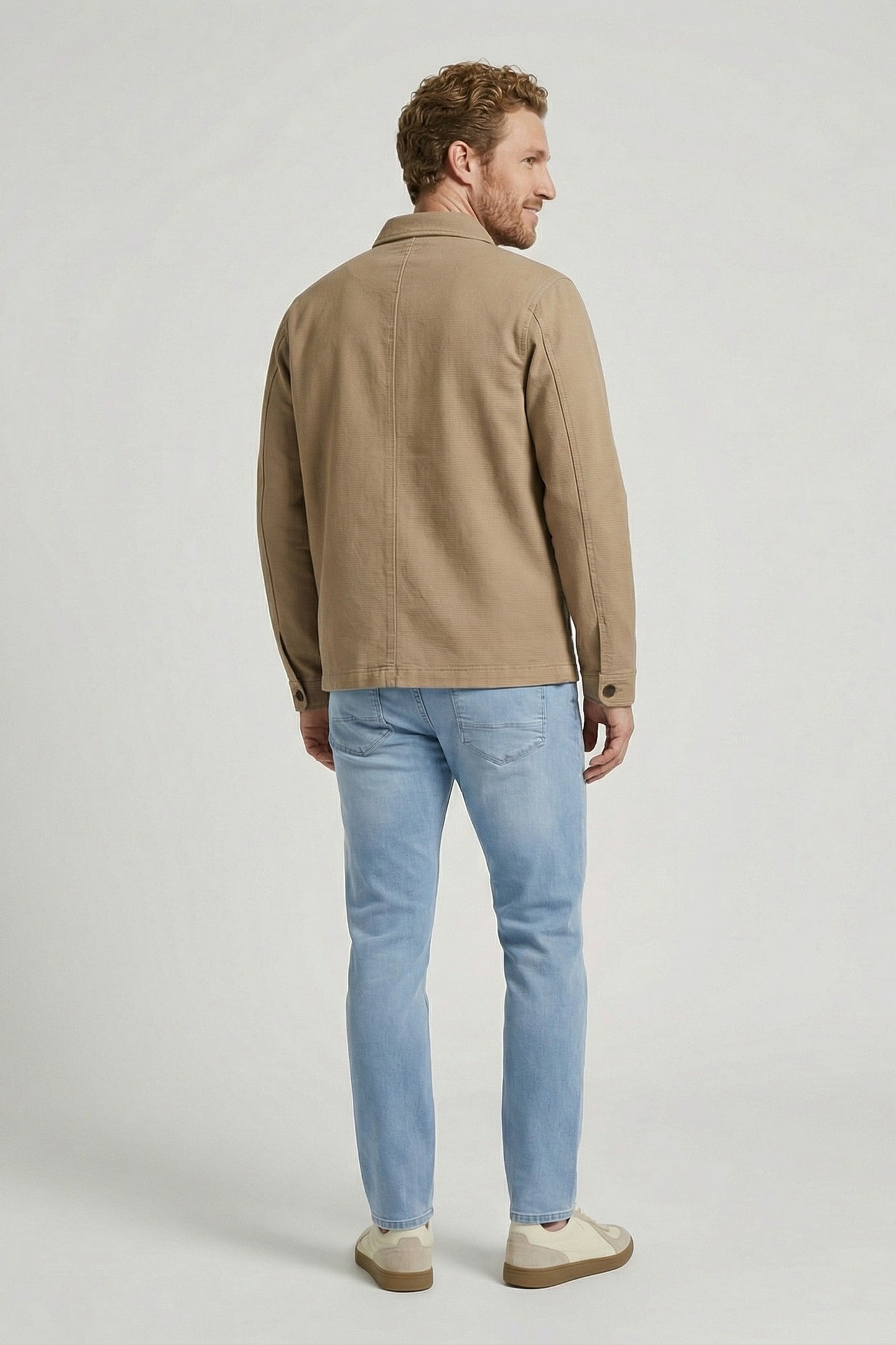 Cars Jeans Tobias Ls Jacket Shirt Brown Maat: S | Lichte Jassen Outlet | Heren | Bruin