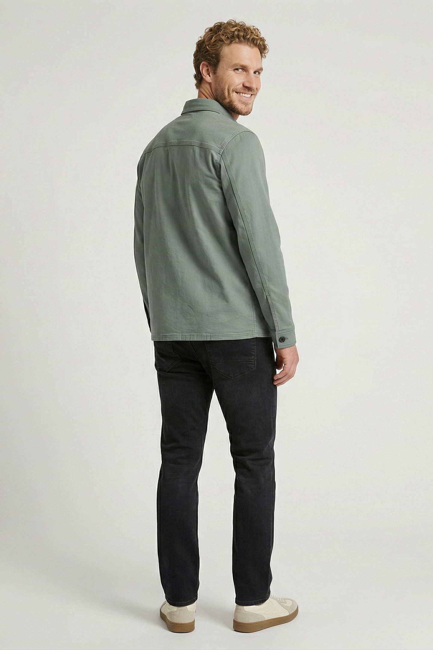 Cars Jeans Tobias Ls Jacket Shirt Moss Maat: L | Casual Overhemden Outlet | Heren | Groen