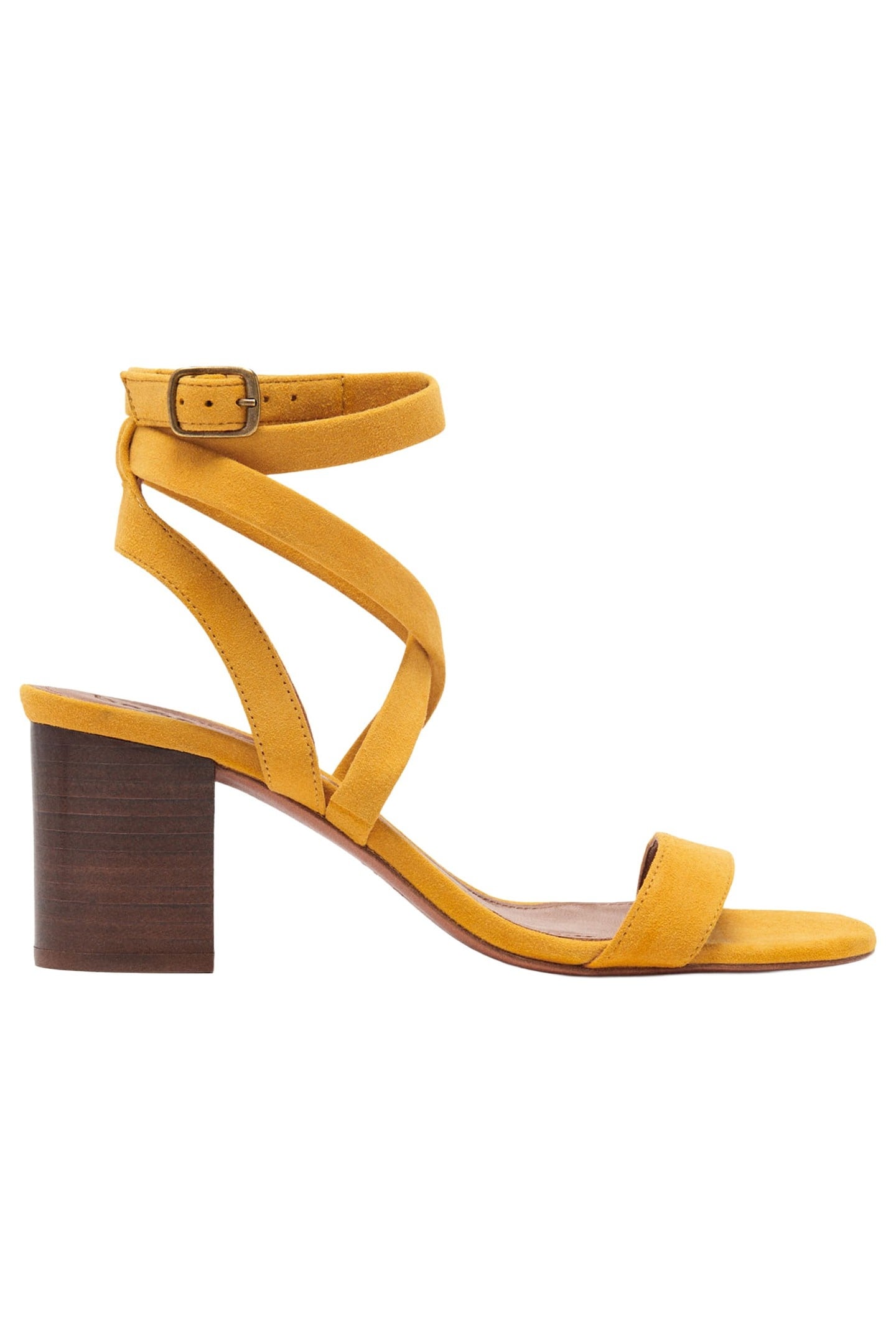 BA&SH Sandales Cequoia Jaune Maat: 36 | Sandalen Outlet | Dames | Geel