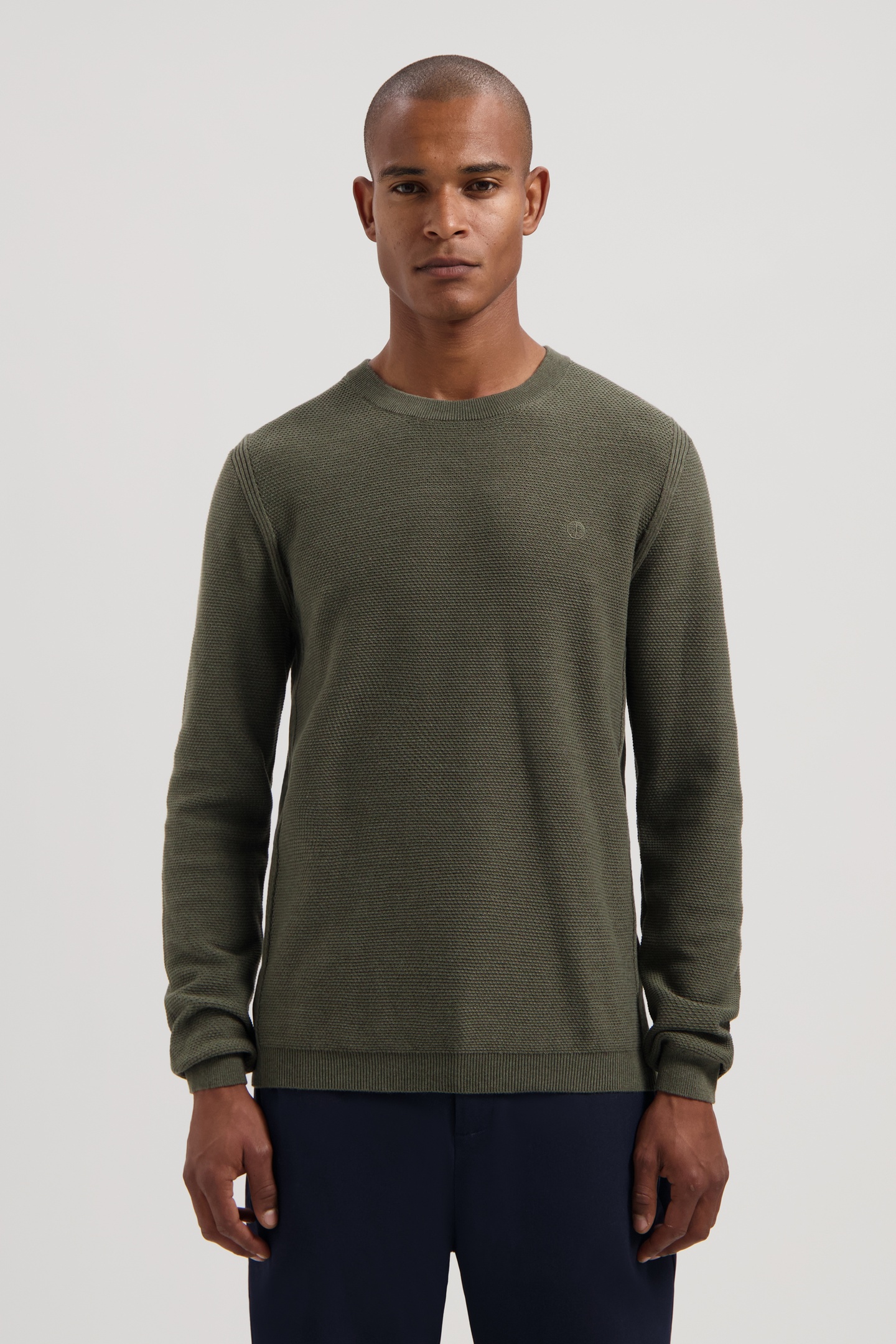 Dstrezzed Ds_mercury Crew Olive Night Maat: XL | Sweaters Outlet | Heren | Bruin