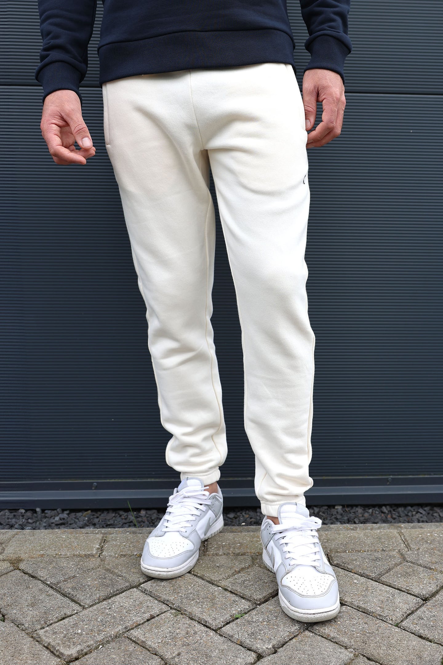 Kultivate Tr Basic Jogger Ecru Maat: L | Joggingbroeken Outlet | Heren | Ecru