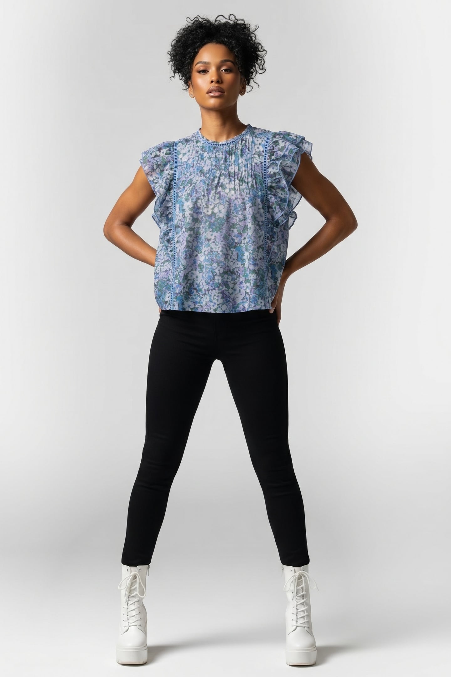 & Other Stories Douha Top Blue Maat: S | Blouses Outlet | Dames | Blauw