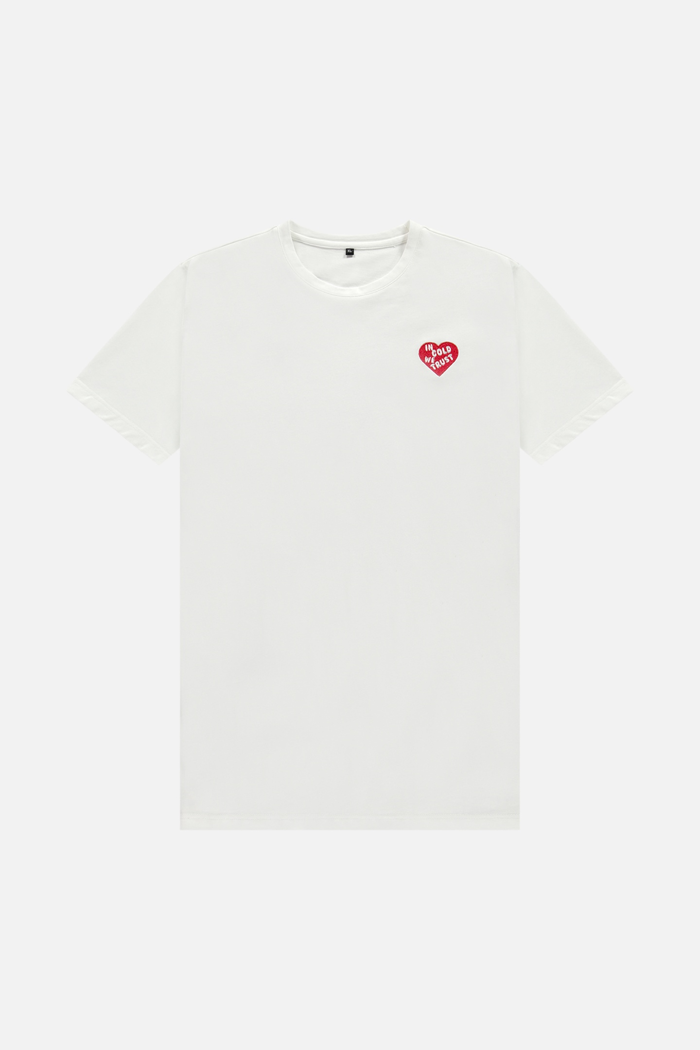 In Gold We Trust The Love Below White Maat: L | Tops Outlet | Unisex | Wit