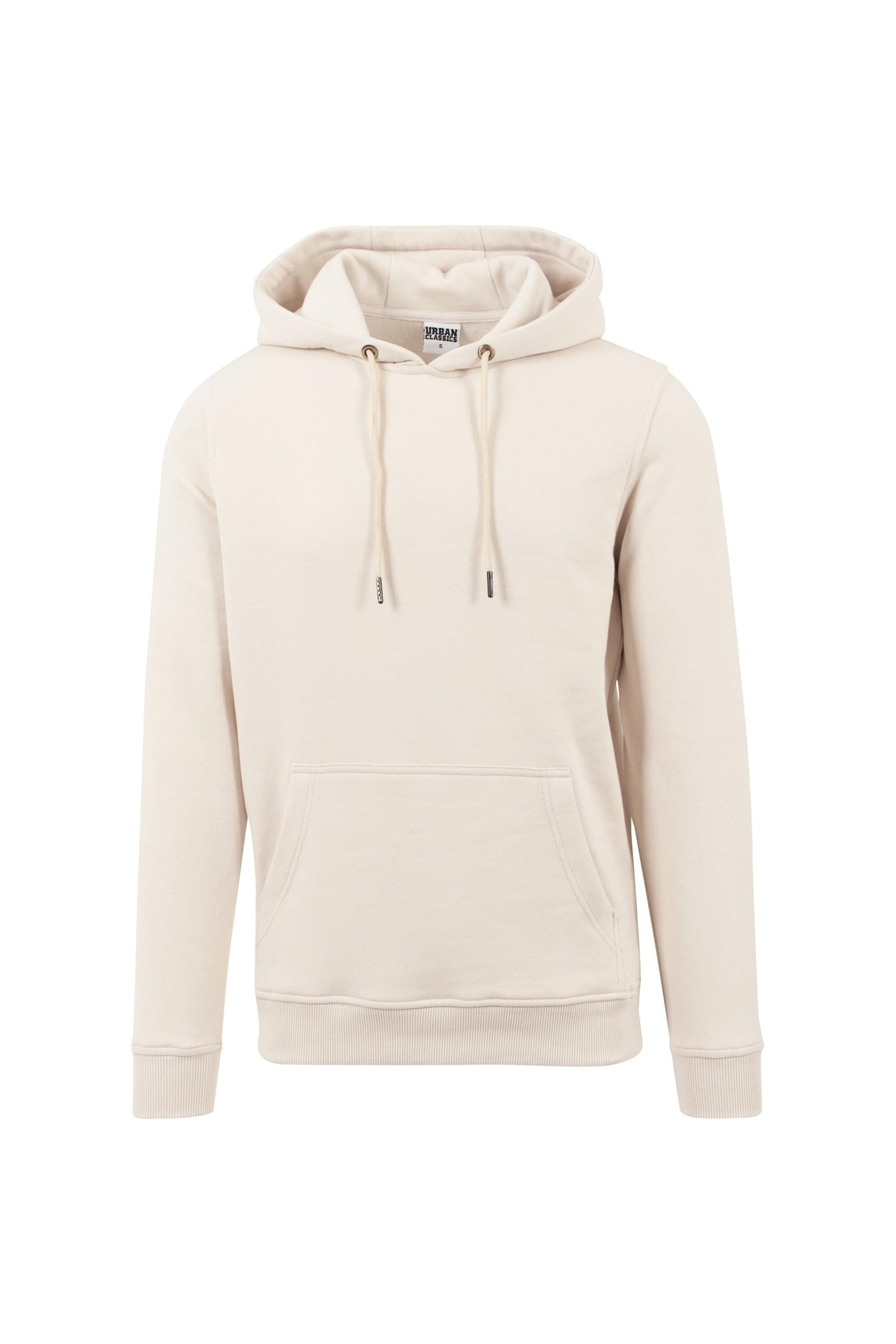 Urban Classics Basic Sweat Hoody Sand Maat: XS | Hoodies Outlet | Heren | Beige