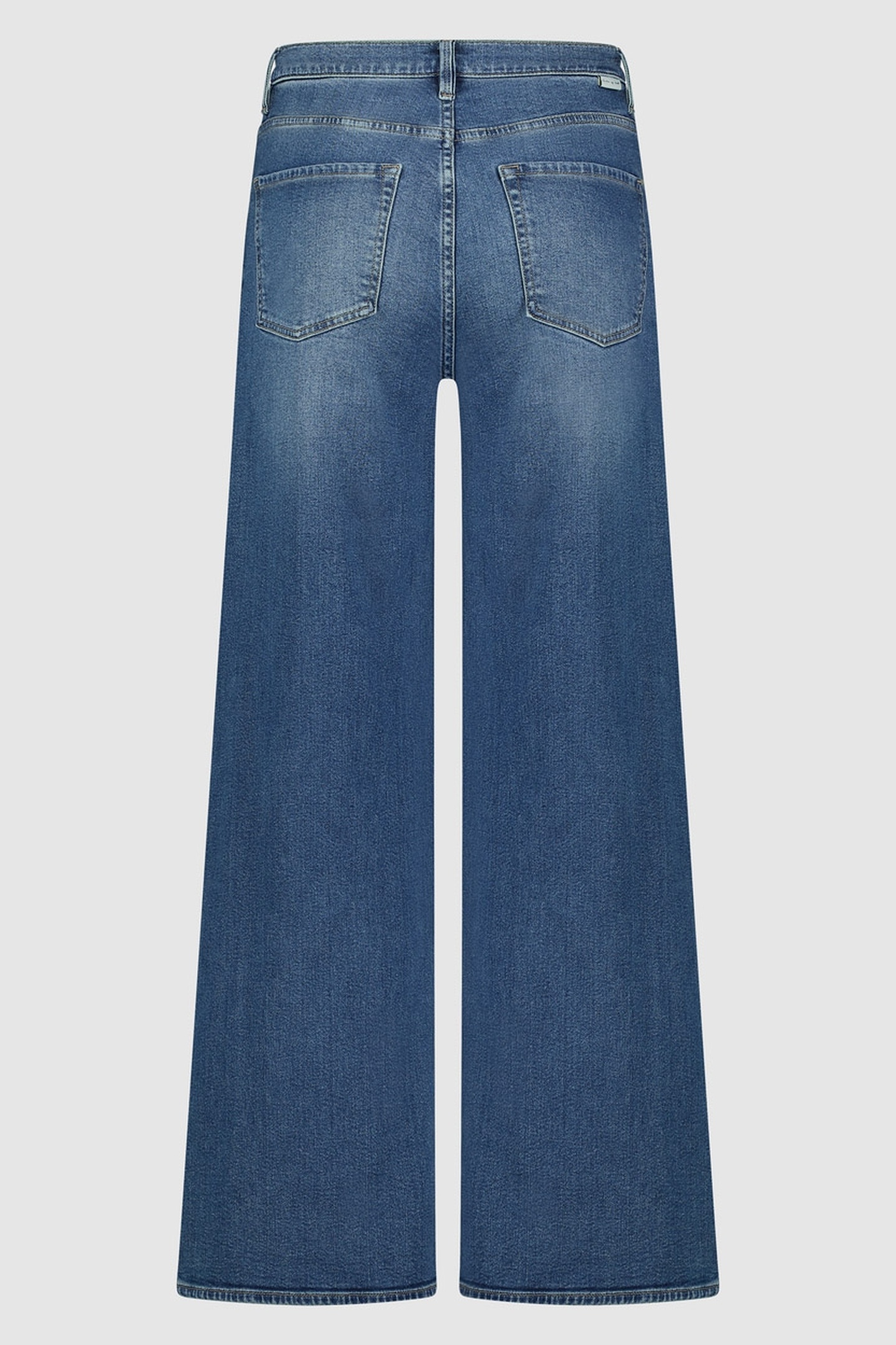 Circle of Trust Fabi Wide Leg Jazz Blue Maat: 8Y | Spijkerbroeken Outlet | Unisex | Blauw