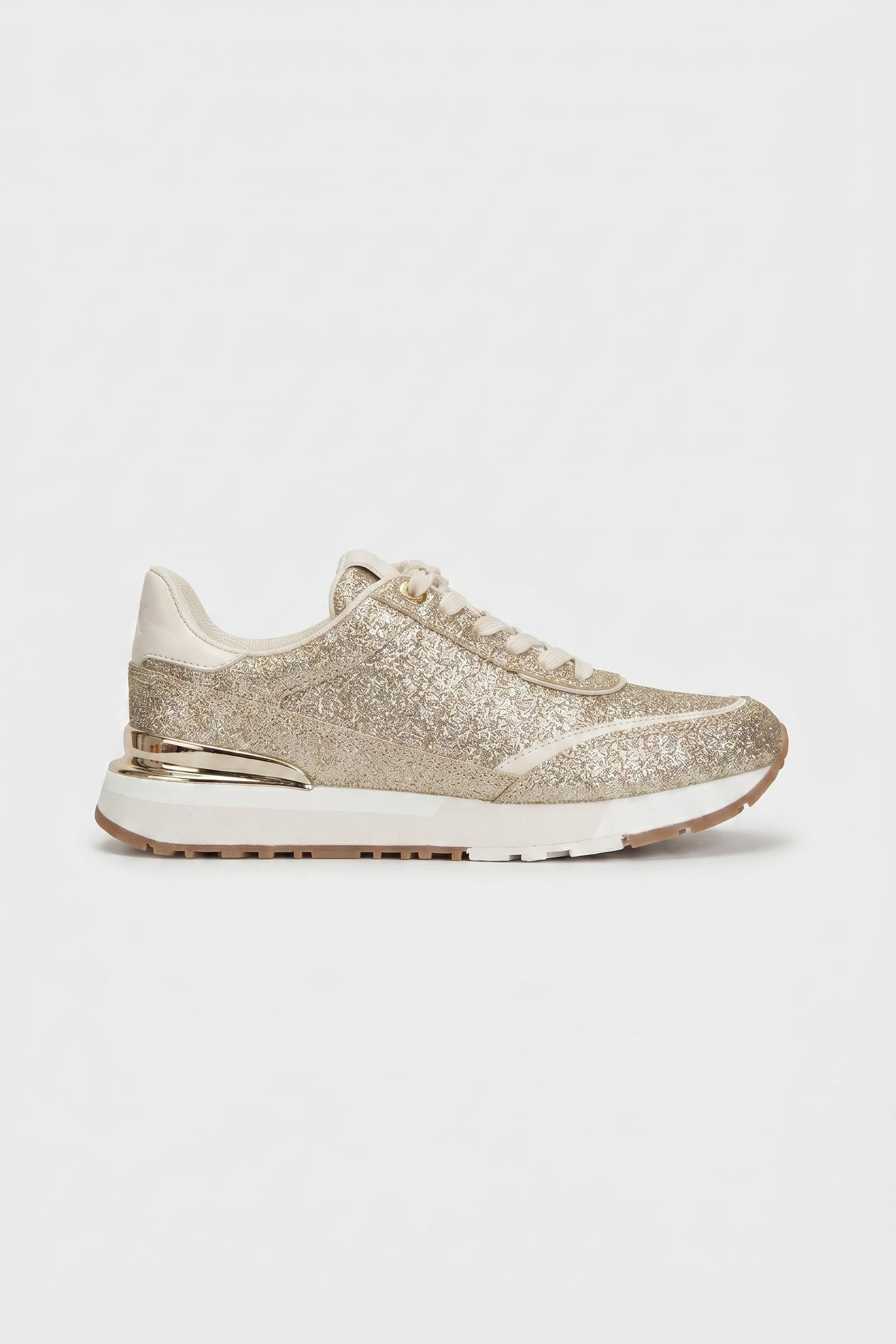 Michael Kors Nova Trainer Pale Gold Maat: 37 | Sneakers Outlet | Dames | Goud