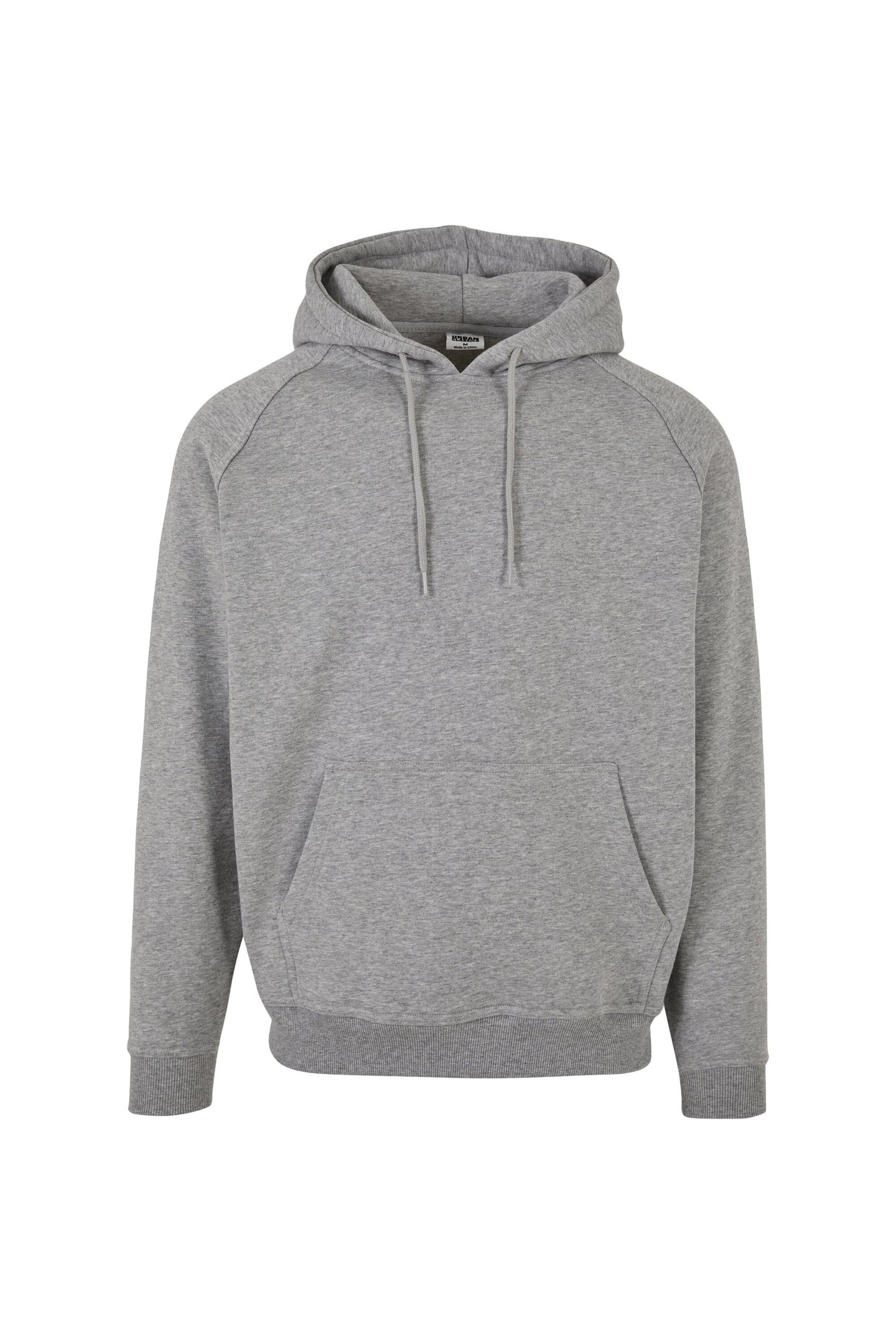 Urban Classics Blank Hoody Grey Maat: S | Hoodies Outlet | Heren | Grijs