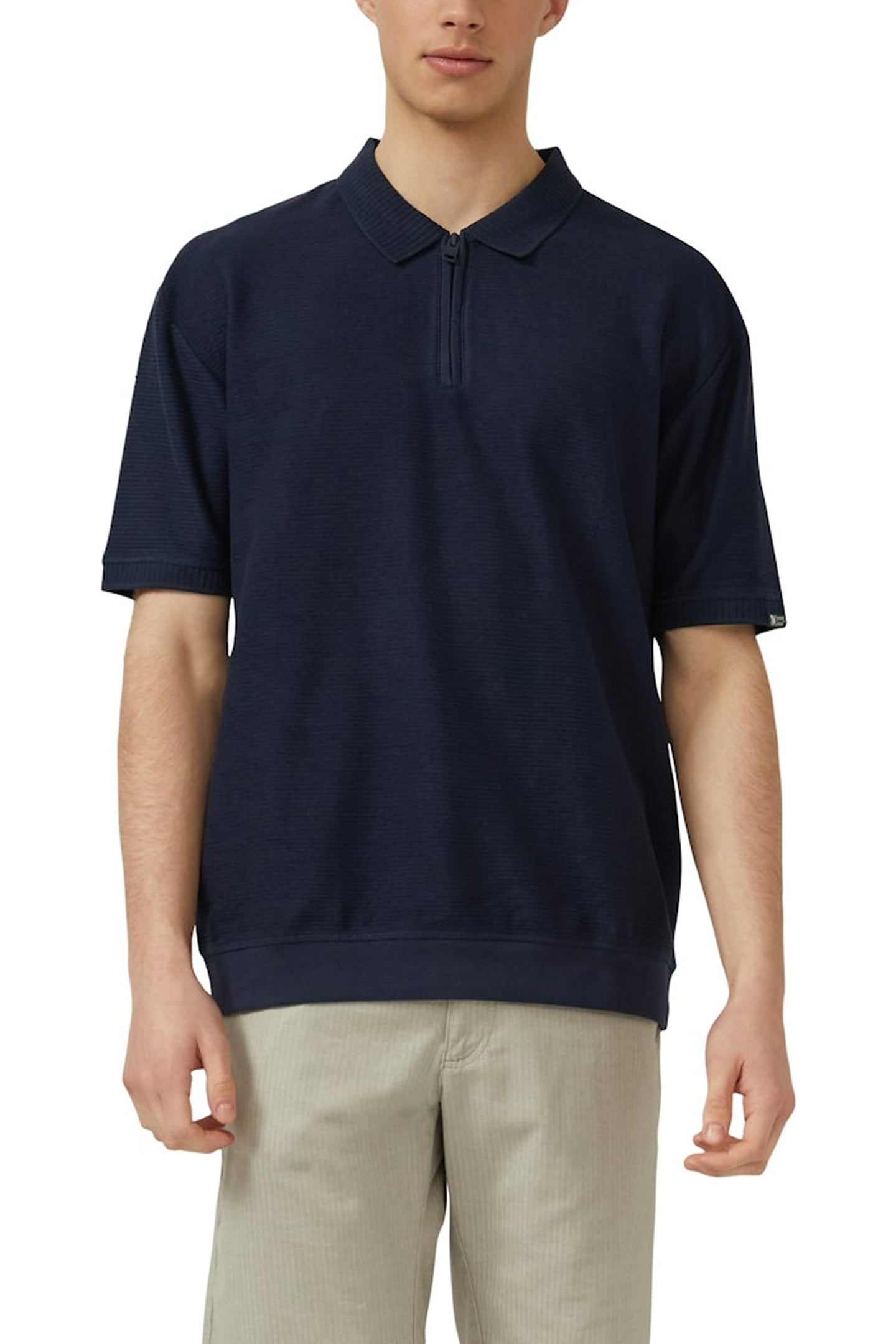 s.Oliver Poloshirts Marine Maat: XL | Poloshirts Outlet | Heren | Blauw