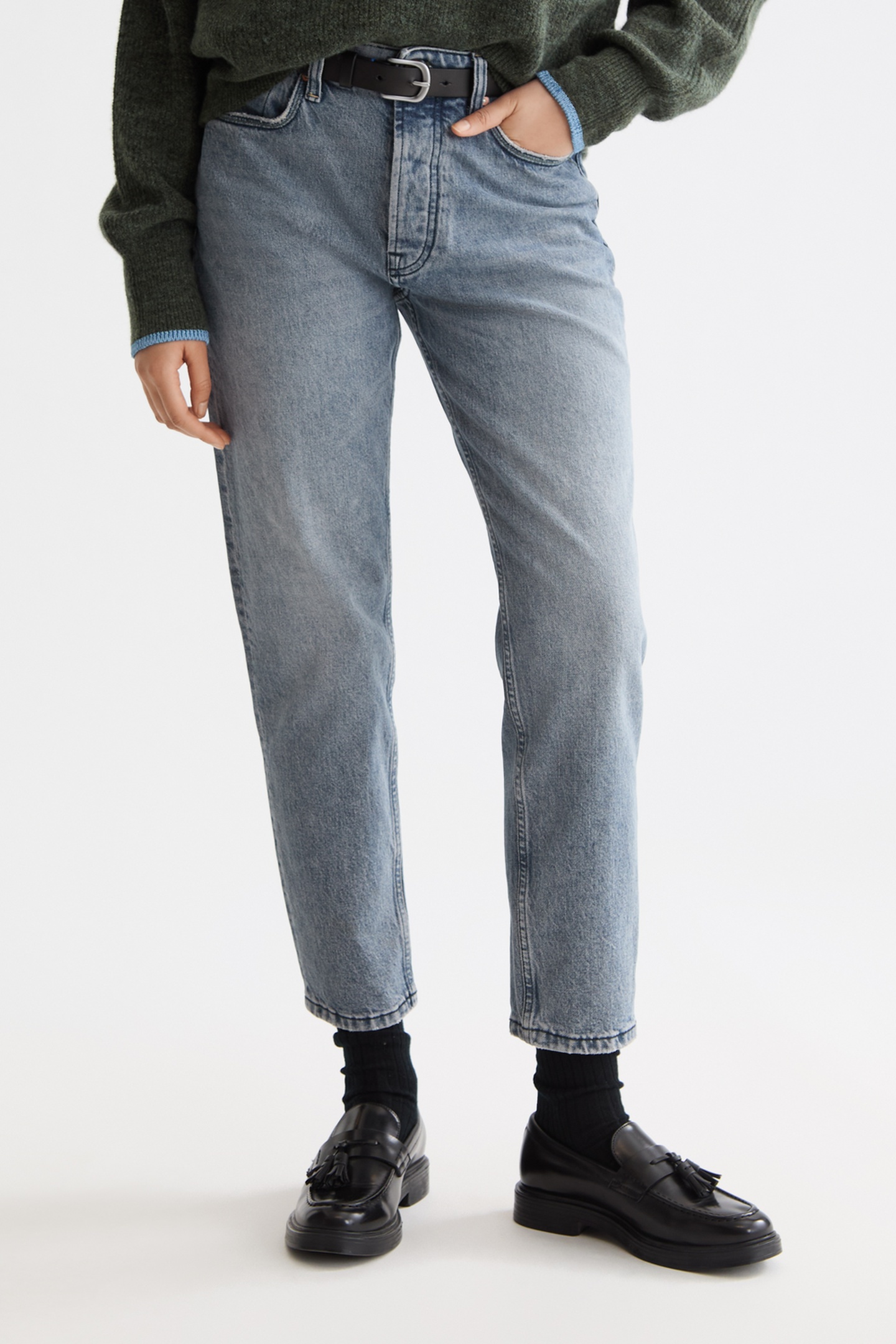 Scotch & Soda The Buzz Boyfriend Jeans — Set The Tone Maat: W31L32 | Straight Broeken Outlet | Dames | Blauw