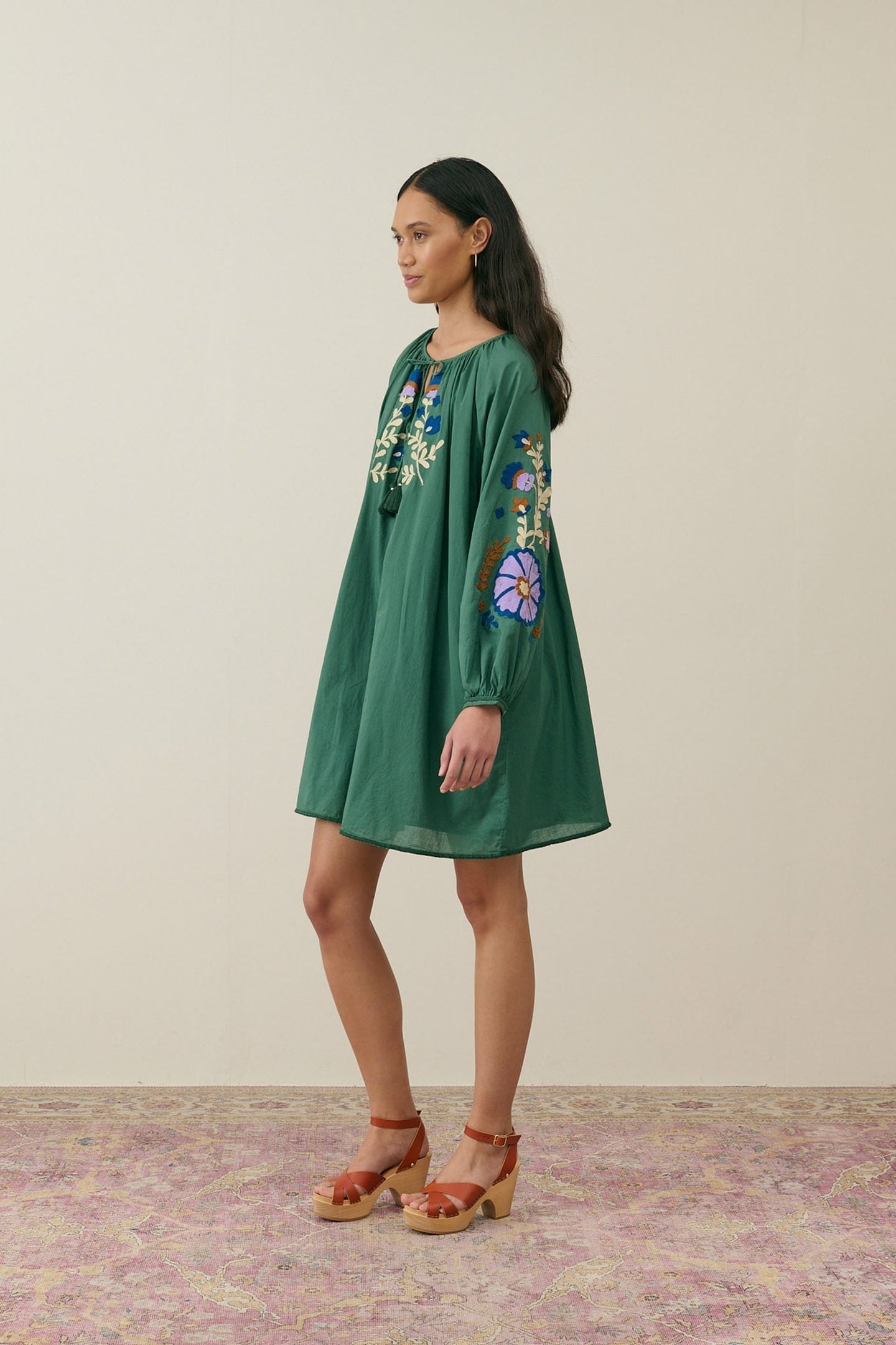 Louise Misha Dress Janice Tuscan Green Maat: 34 | Mini Jurken Outlet | Dames | Groen