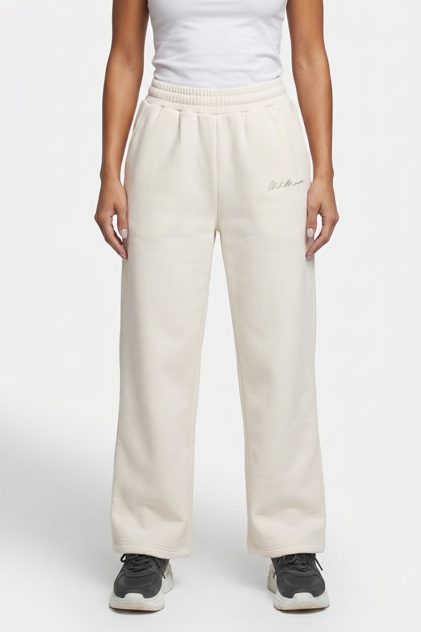 Odd Muse Sweatpants Ecru Maat: L PETITE | Joggingbroeken Outlet | Dames | Ecru