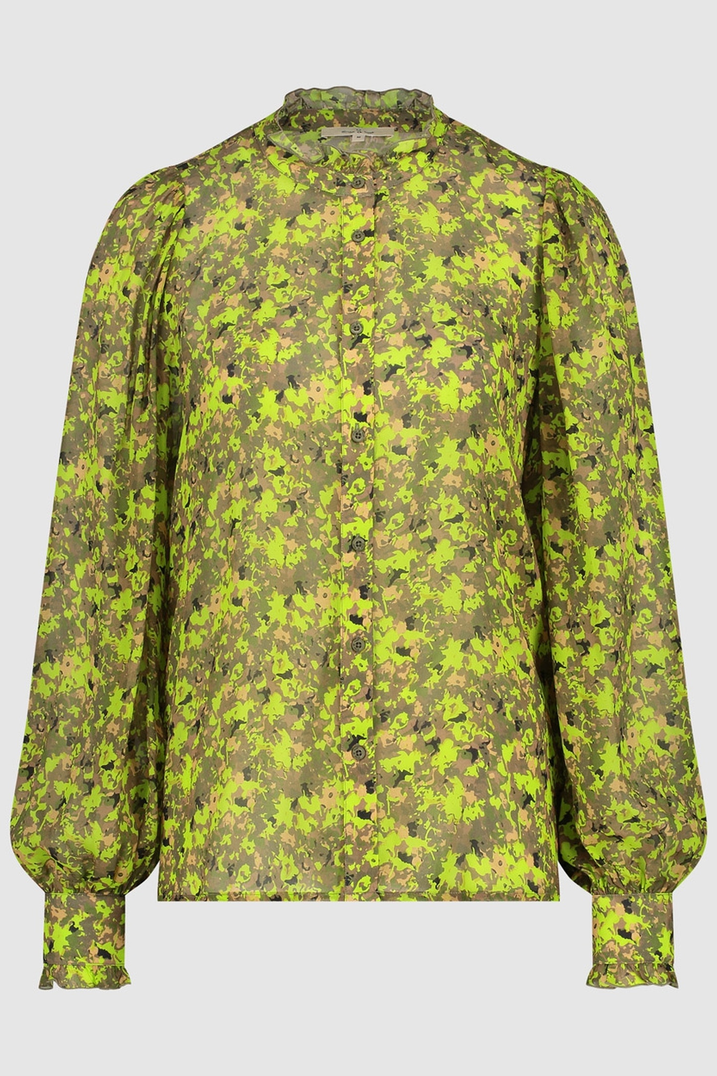 Circle of Trust Puck Blouse Forest Feeling Maat: XL | Longsleeves Outlet | Dames | Groen