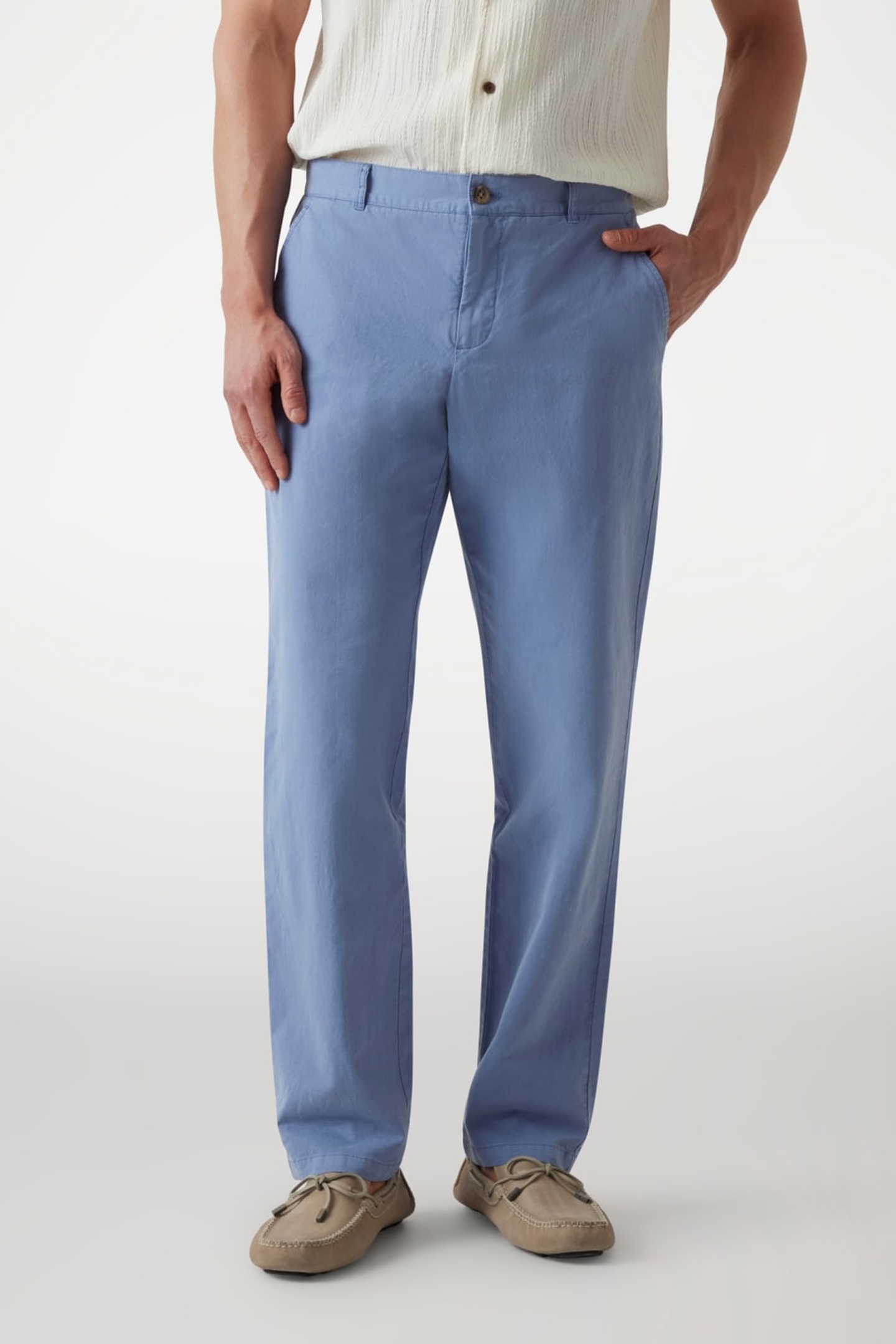 GUESS  Eco Myron Dressy Pants Partly Cloudy Maat: W29L32 | Chino's Outlet | Heren | Blauw