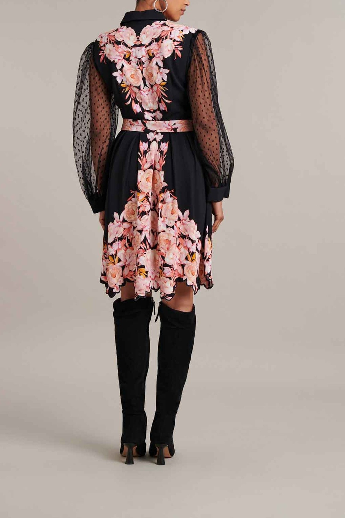 Anne Fontaine Josette Black Maat: 38 | Blousejurken Outlet | Dames | Zwart