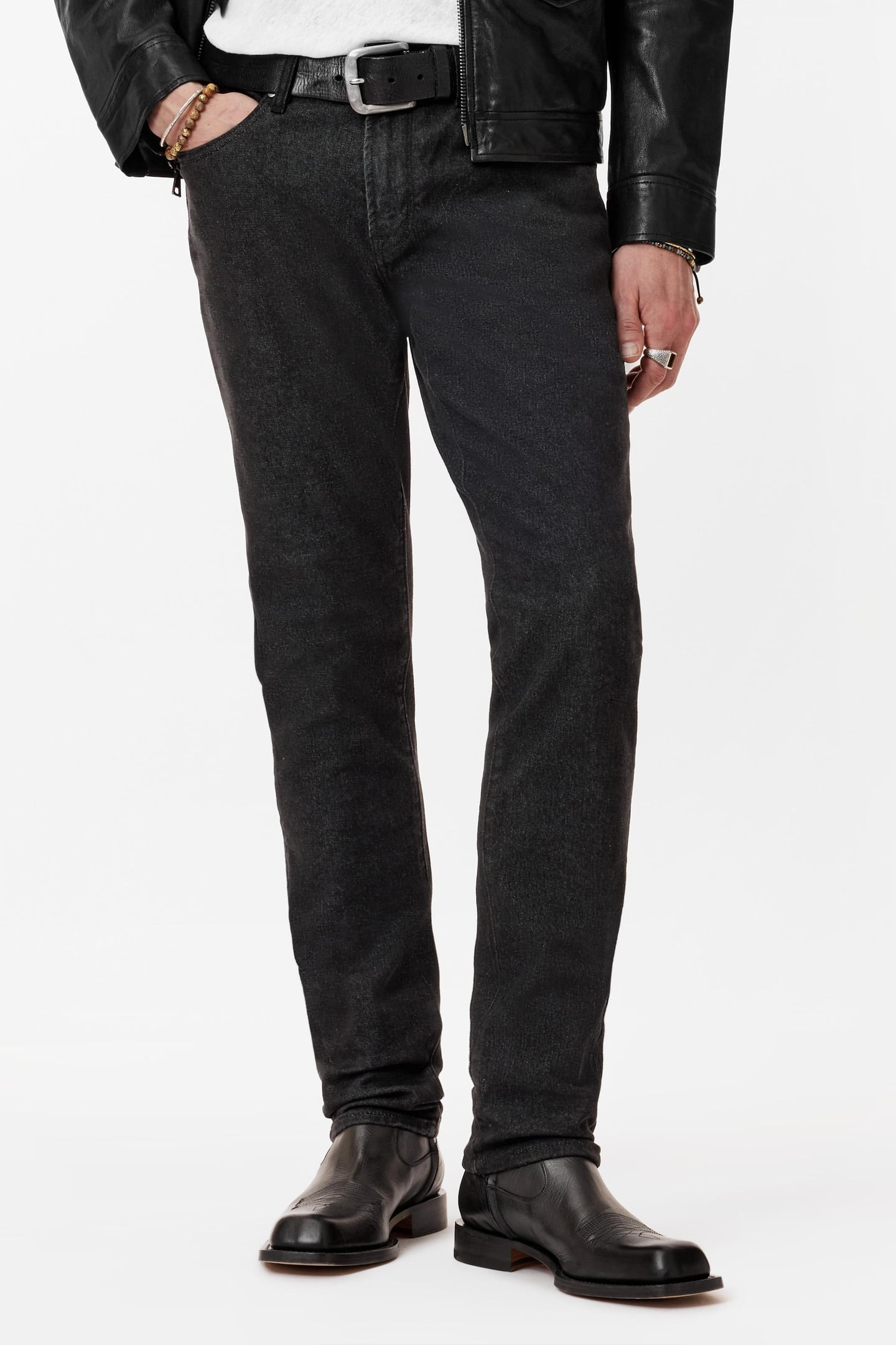 John Varvatos J702 - Slim Fit Black Maat: W31 | Slim Jeans Outlet | Heren | Zwart