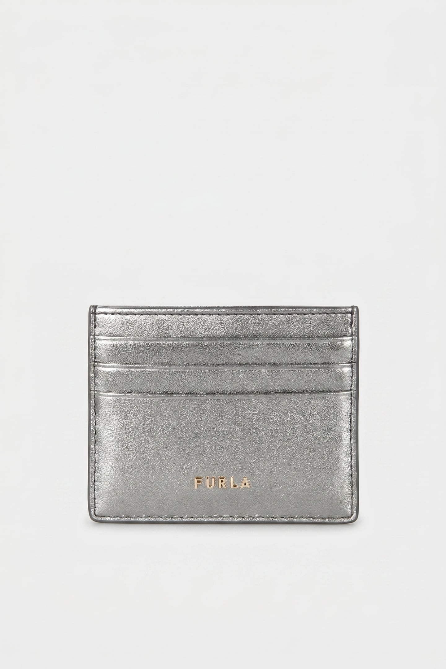 Furla Classic Credit Card Case Dark Grey Maat: OS | Tassen Outlet | Dames | Grijs