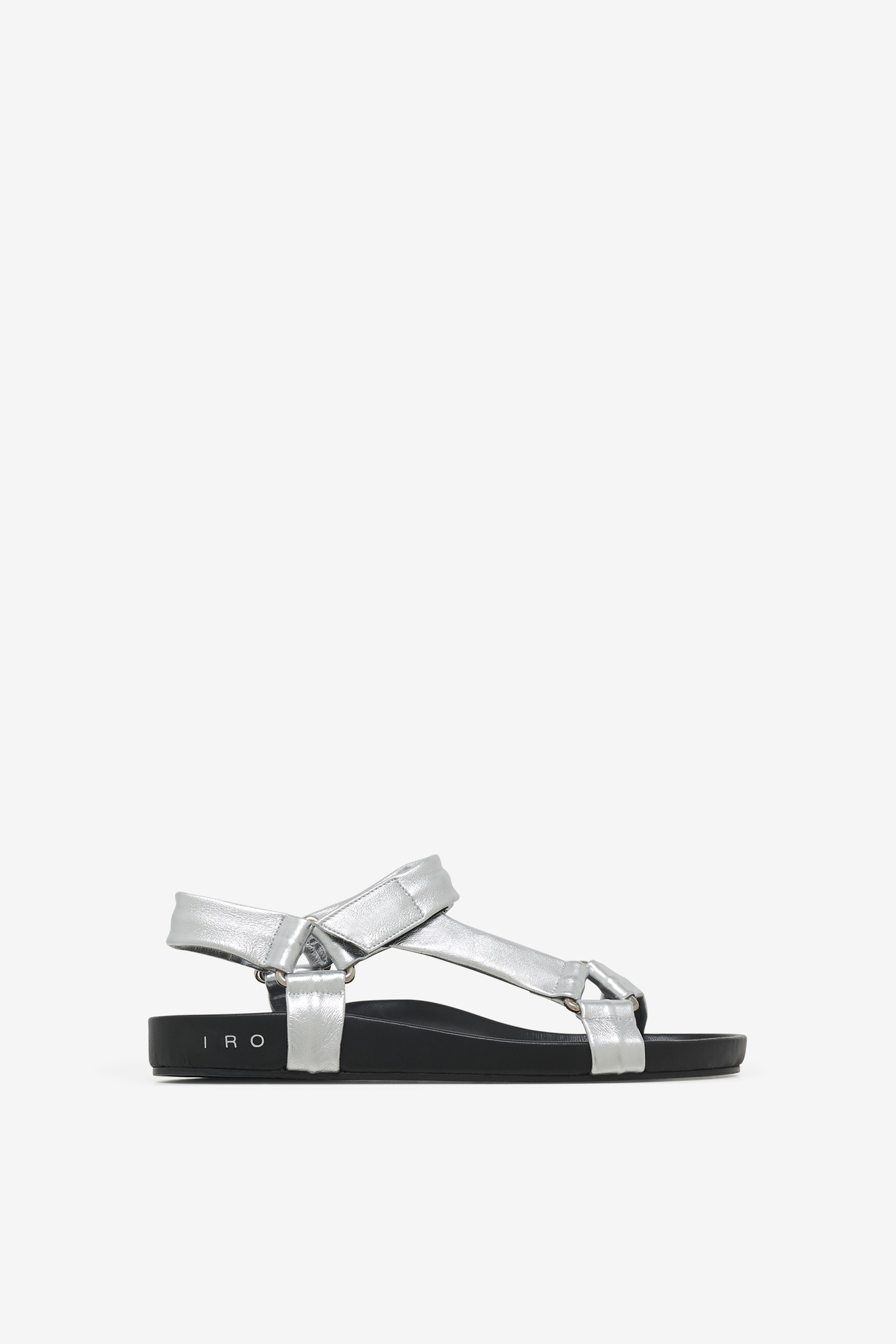 IRO Paris Kallyta Sandals Silver Maat: 39 | Sandalen Outlet | Dames | Zwart