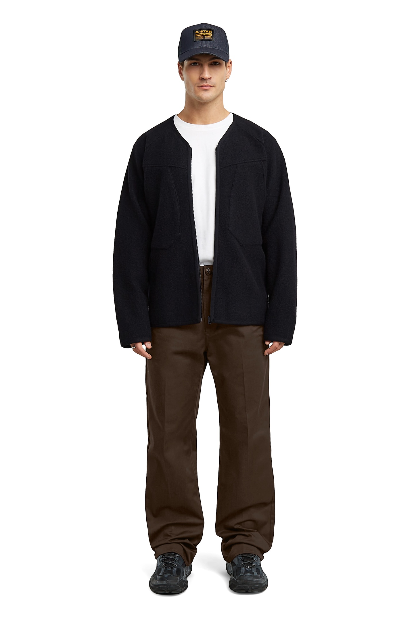 G-Star Relaxed Straight Chino Deep Brown Maat: W28L30 | Chino's Outlet | Heren | Bruin