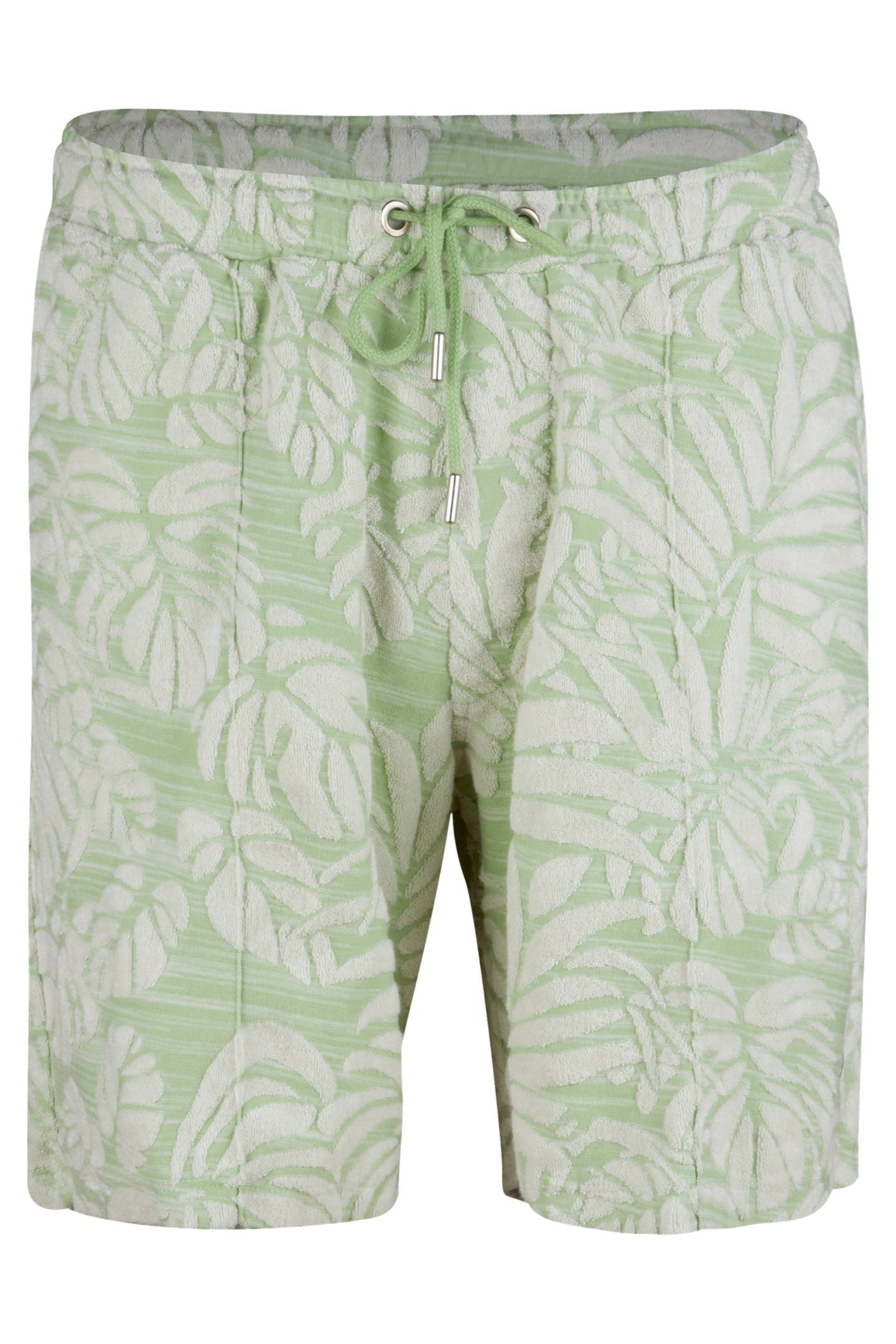 Stenströms Shorts, Jacquard Terry Green Maat: XL | Korte Broeken Outlet | Heren | Groen