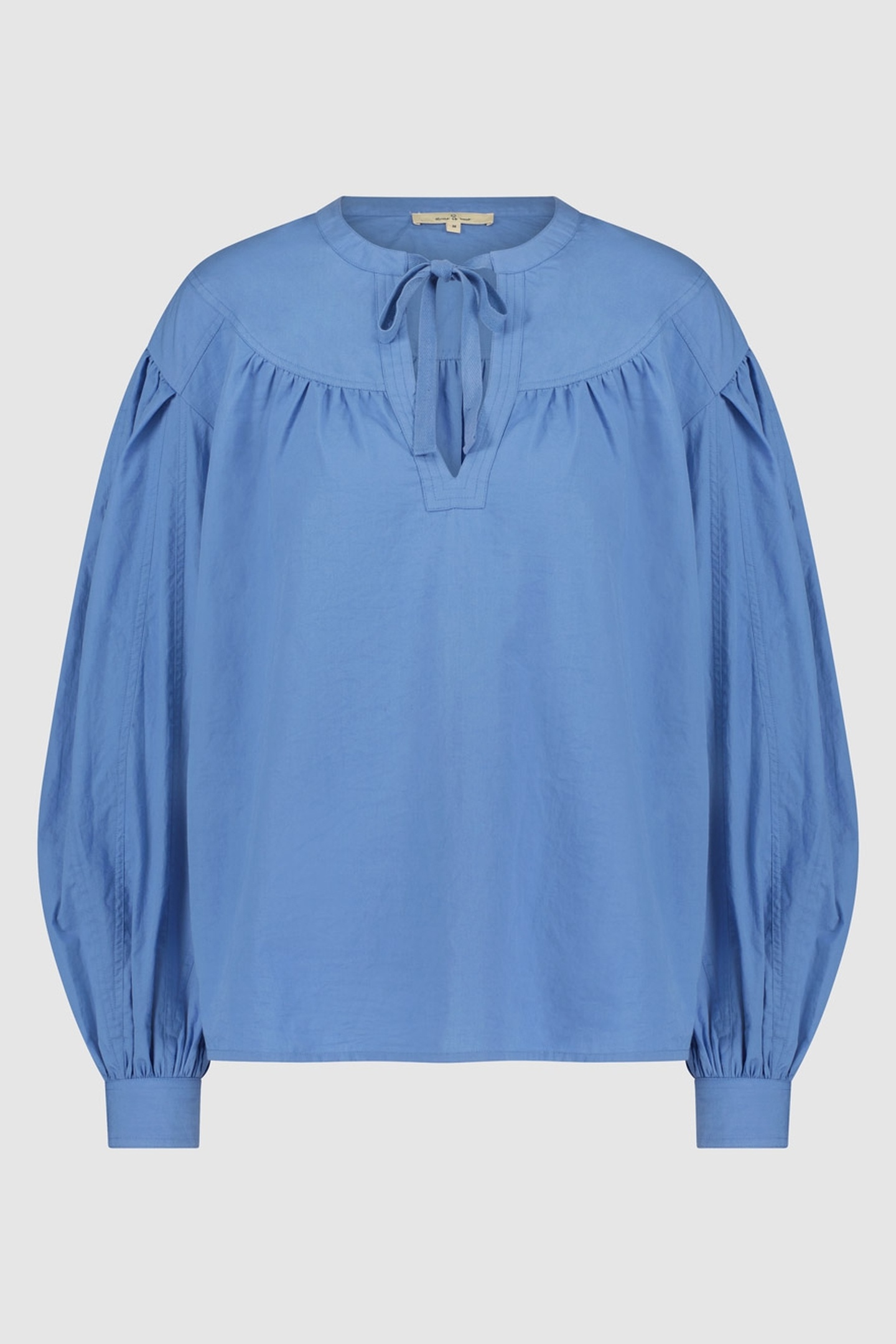 Circle of Trust Julie Blouse Blue Yonder Maat: M | Longsleeves Outlet | Dames | Blauw