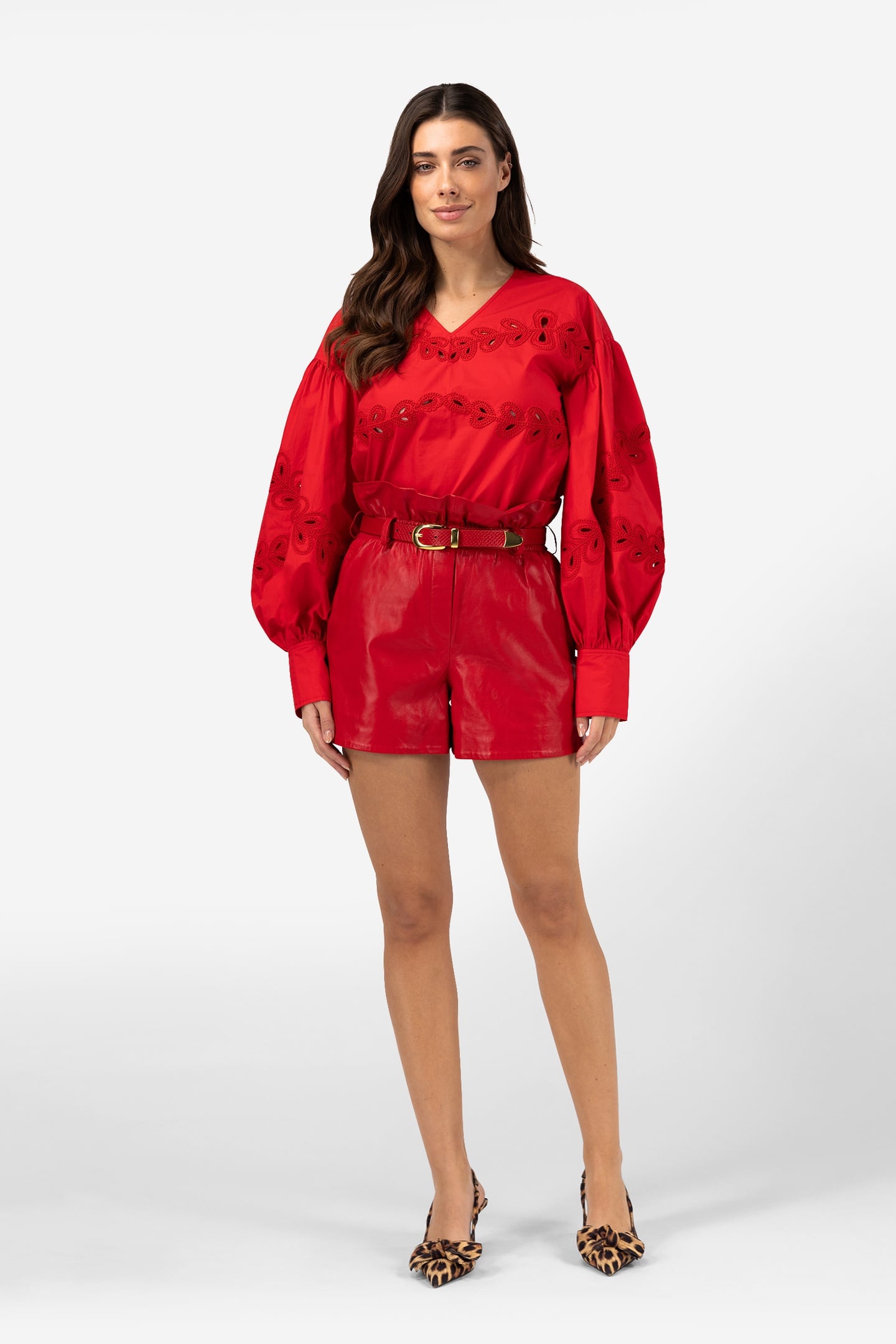 Ibana Semmi Barbados Cherry Maat: 34 | Korte Broeken Outlet | Dames