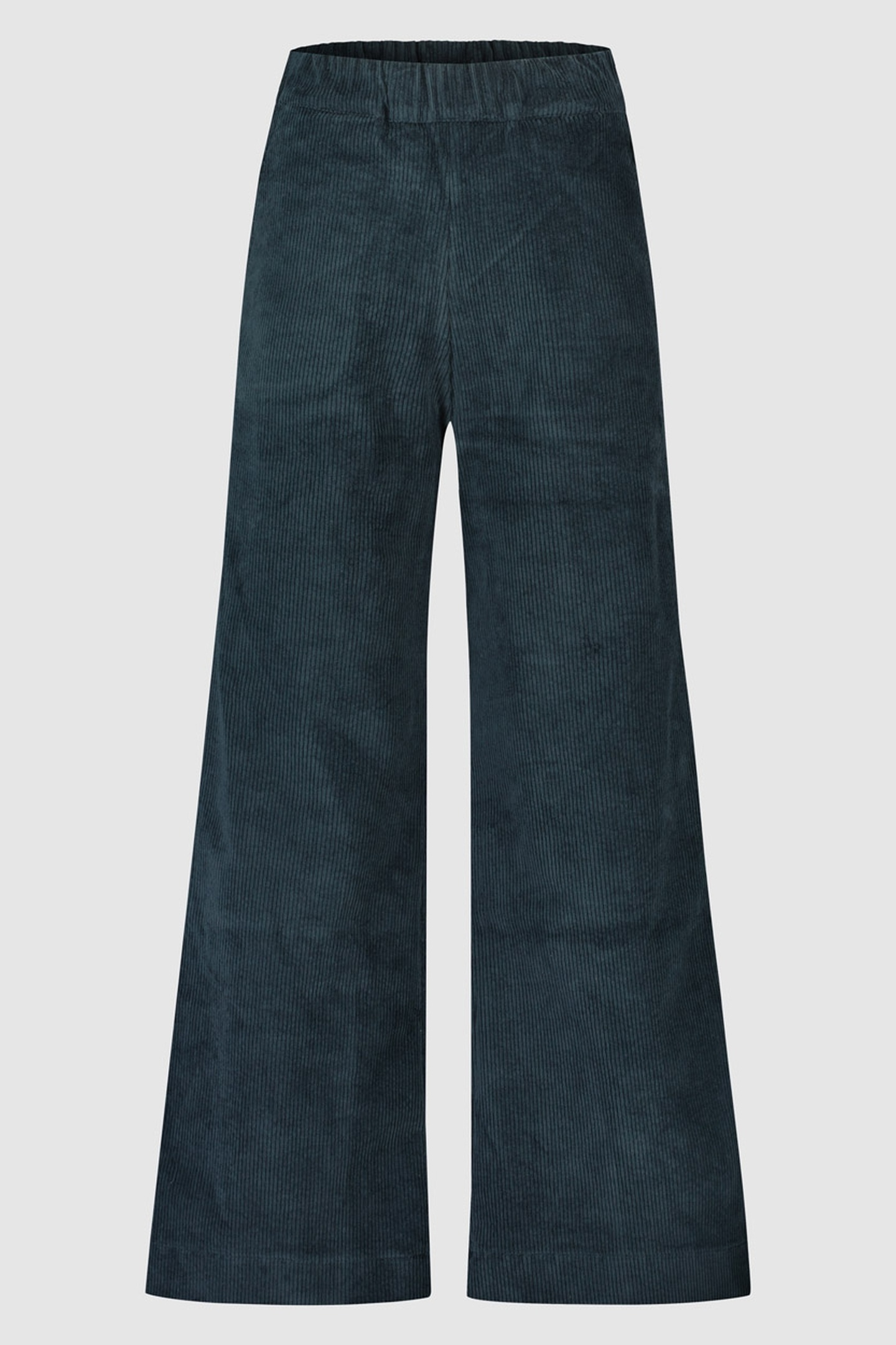 Circle of Trust Lois Wide Leg Rib Opal Blue Maat: XL | Wijde Broeken Outlet | Dames | Blauw