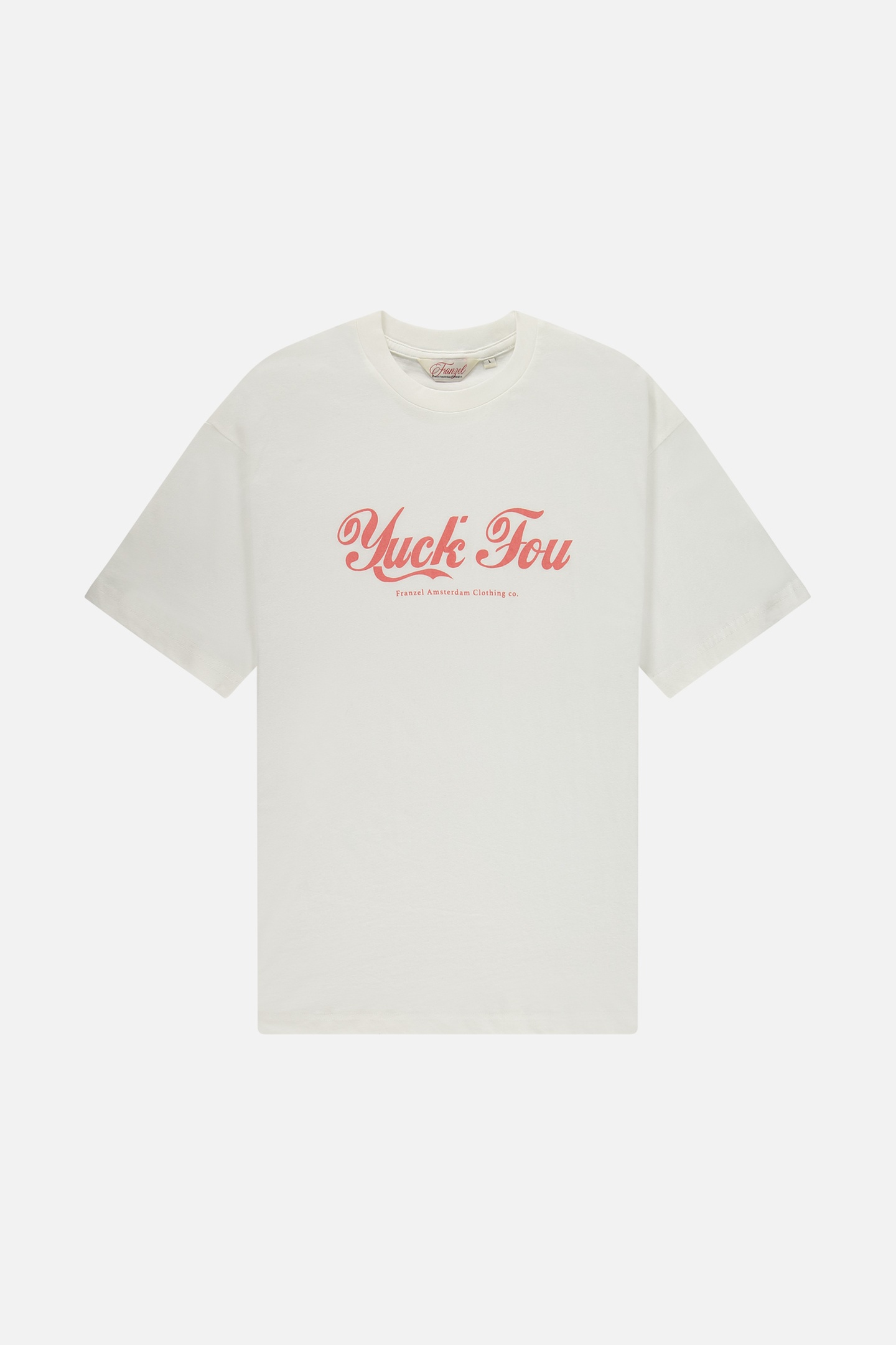 In Gold We Trust Yuck Fou Off-white Talla: XS | Camisetas de Seda Outlet | Unisex | Blanco
